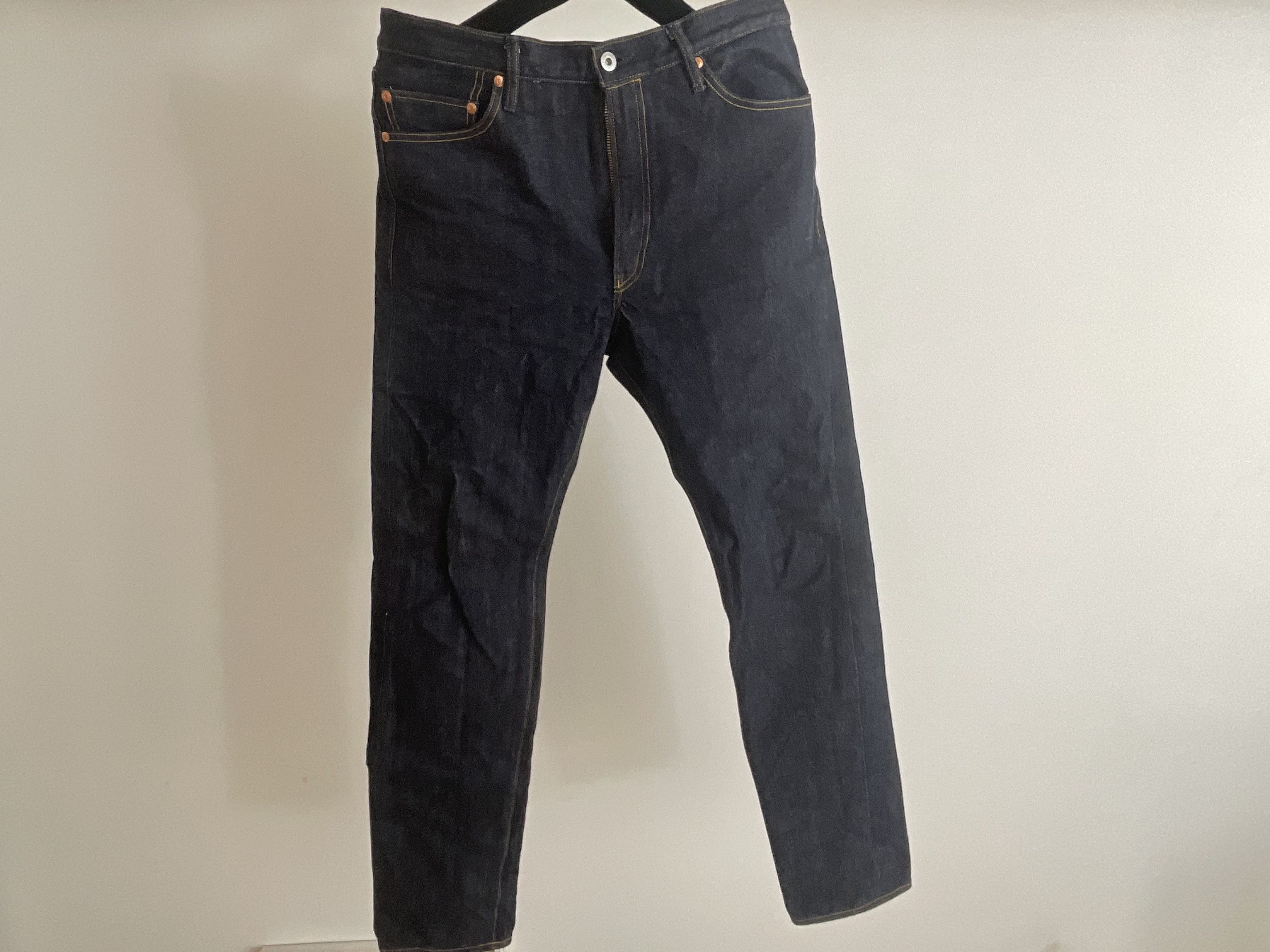 Big John XX002/Extra/Model Slim Straight Selvedge Denim Size US 32 / EU 48 - 8 Thumbnail