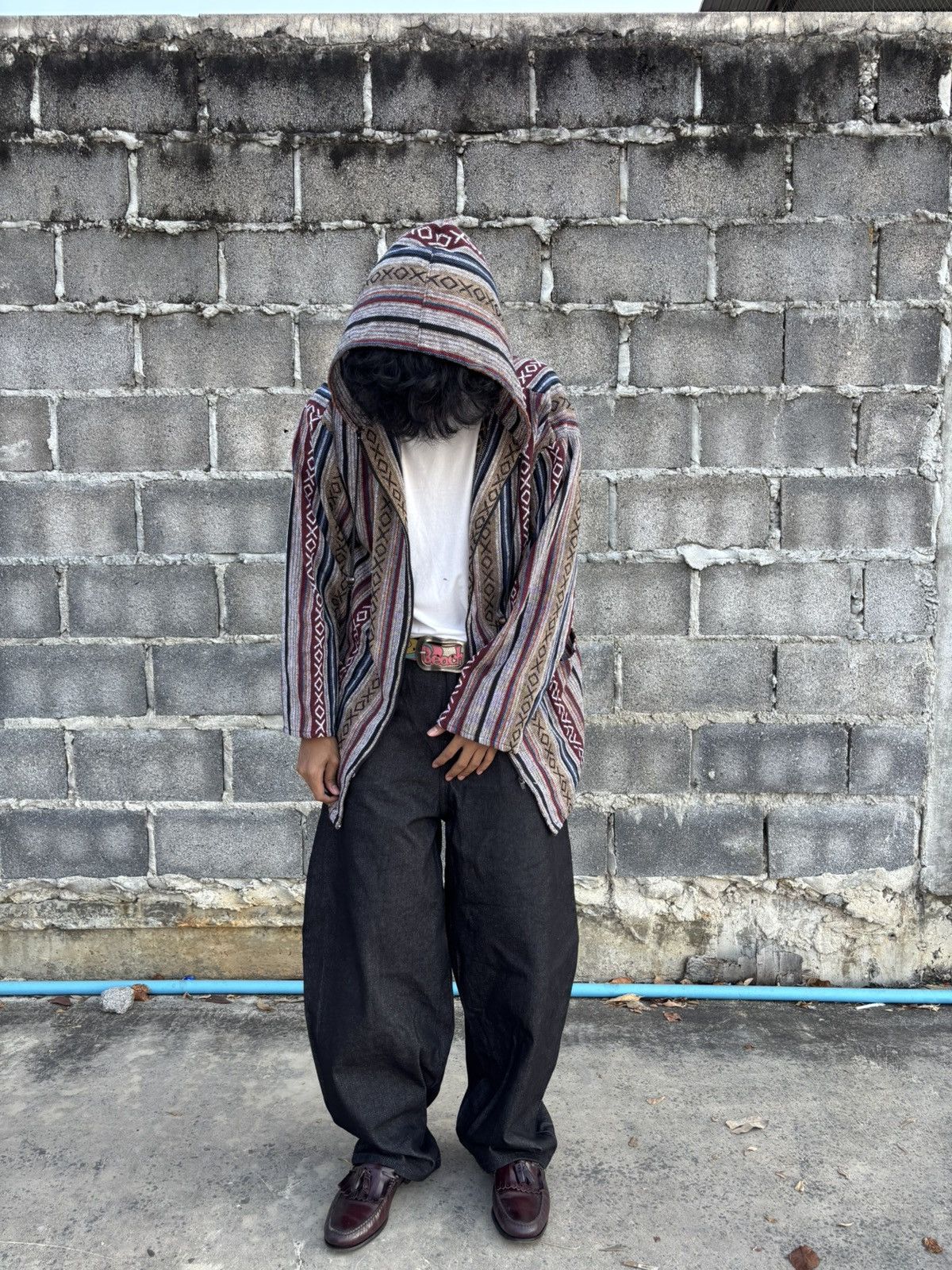 If Six Was Nine Woven Knit Wear Hoodie Zip Jacket Coat Size US XL / EU 56 / 4 - 2 Thumbnail