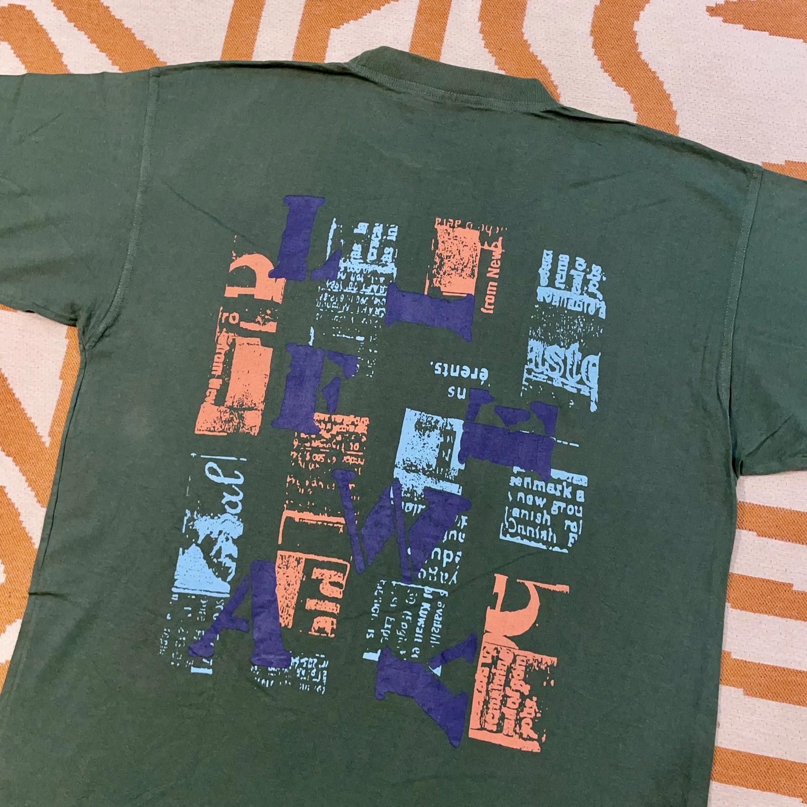 Designer Lifeway 90s Graphic Stencil T-Shirt XXL Size US XXL / EU 58 / 5 - 3 Thumbnail