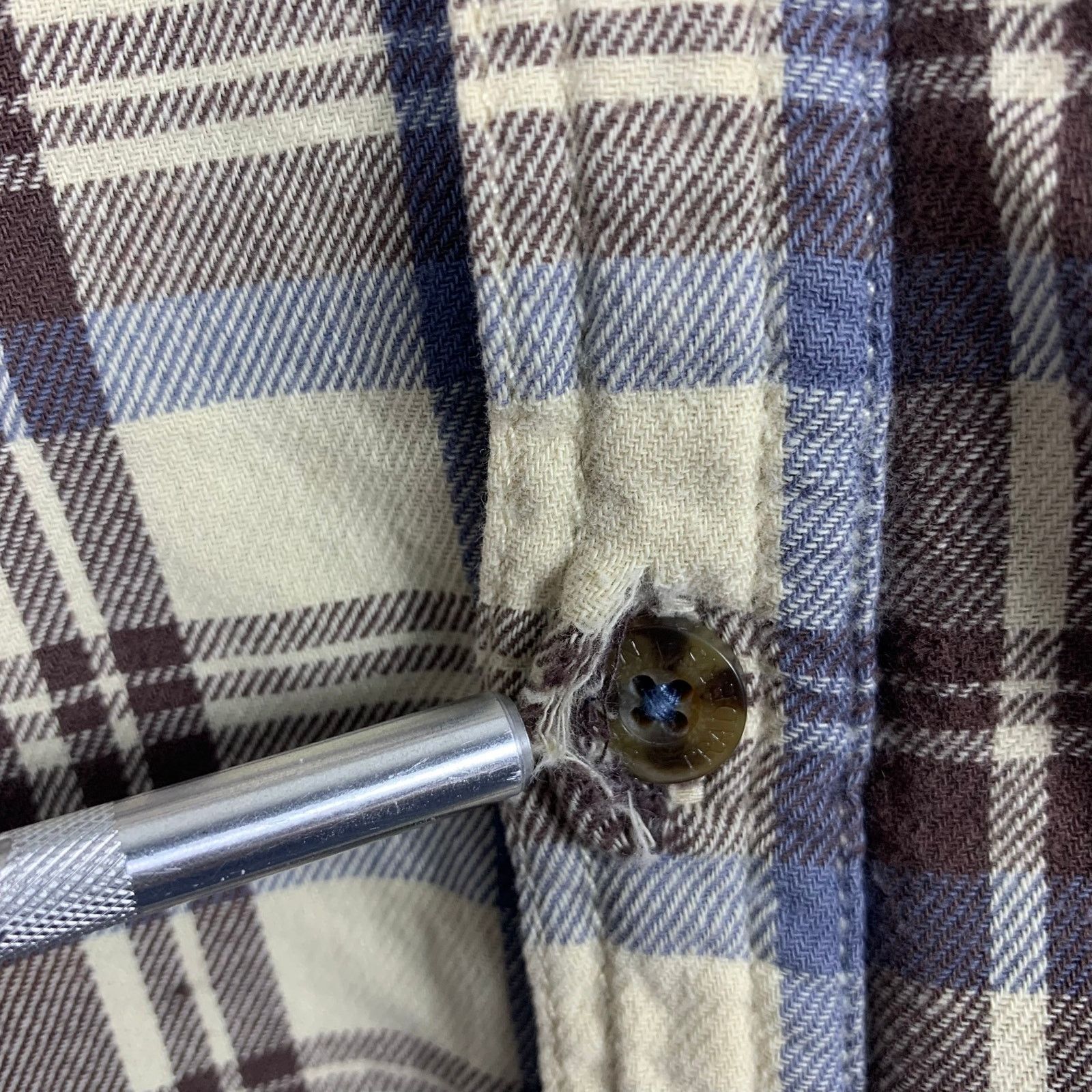 Boston Traders Boston Traders Flannel Shacket Men's Large Brown Thrashed Size US L / EU 52-54 / 3 - 10 Thumbnail