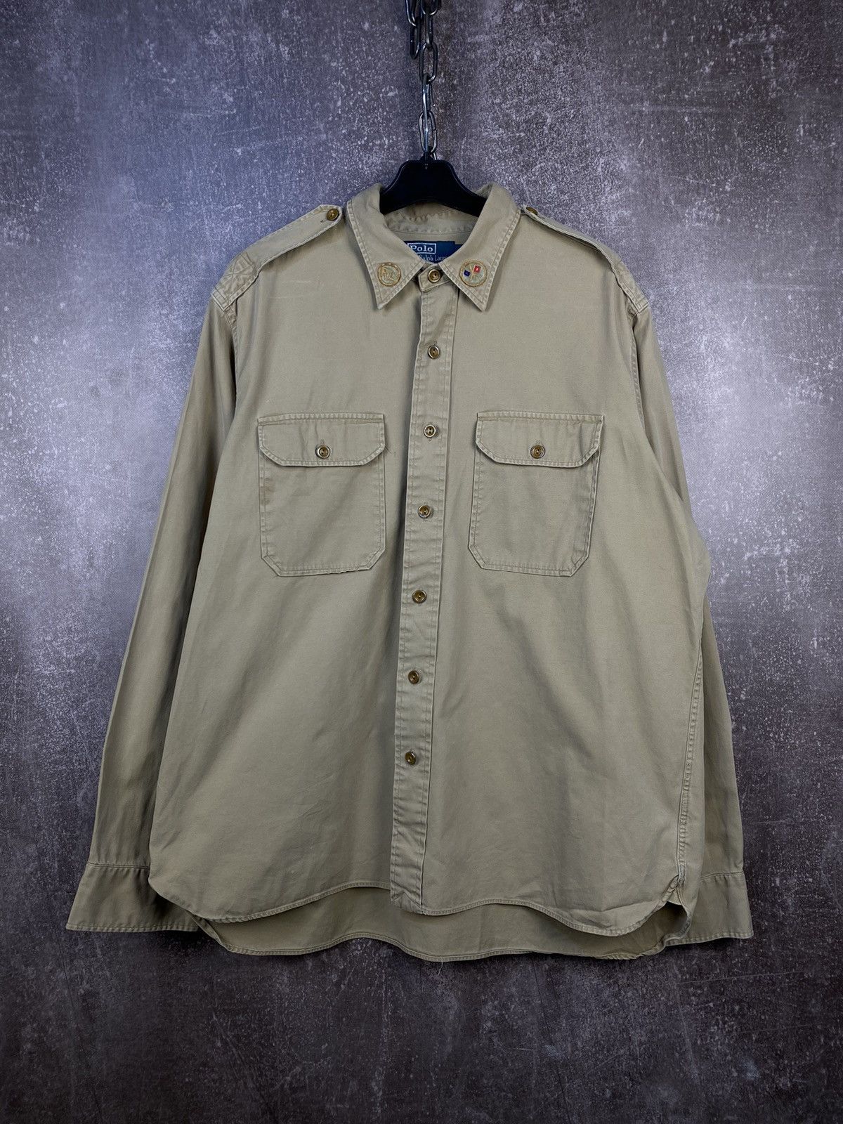 Polo Ralph Lauren Polo Ralph Lauren Military Eagle 388th Strike Group Оvershot Size US XL / EU 56 / 4 - 2 Thumbnail