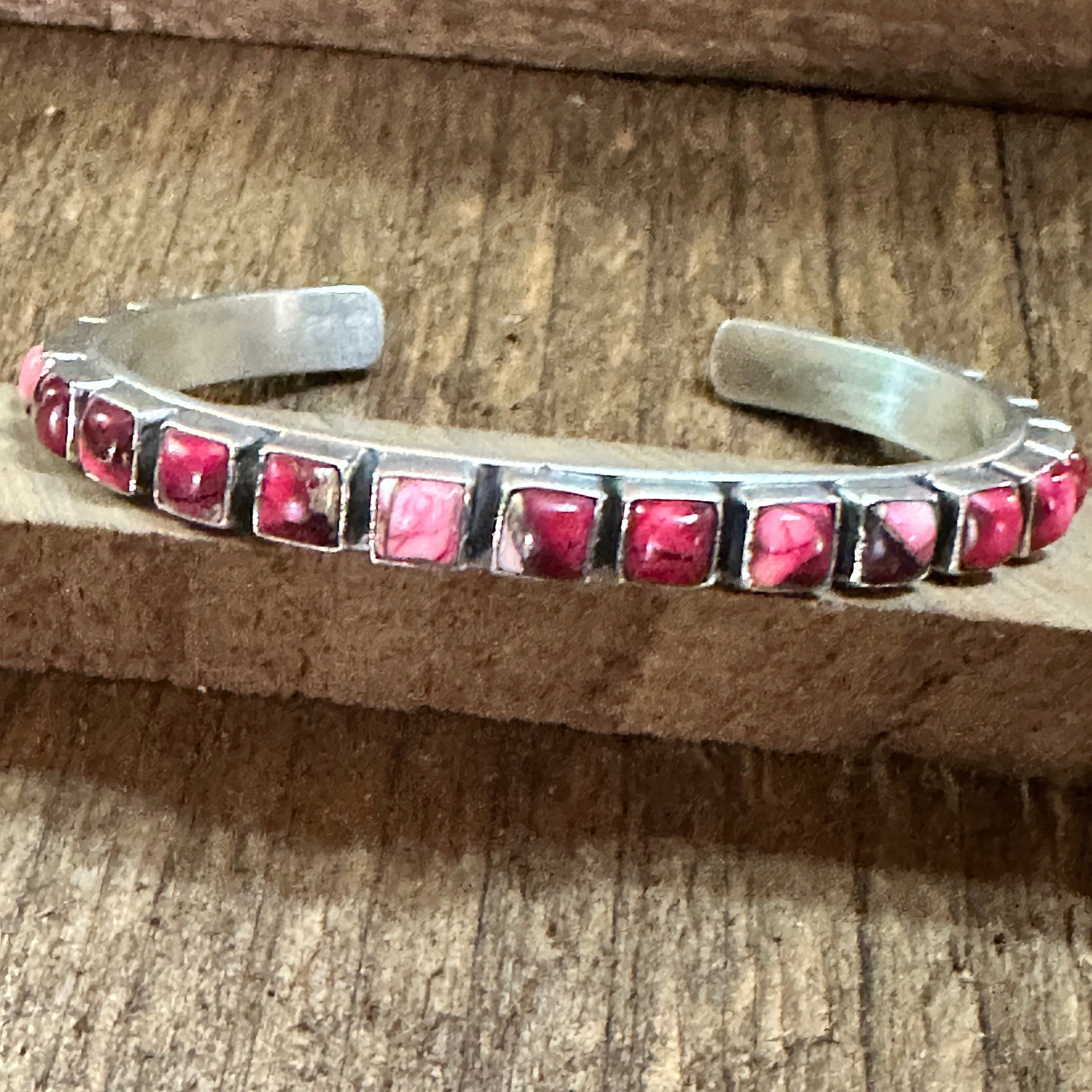 Other Handmade Sterling Silver Rose Dahlia Cuff Bracelet, Signed, Size ONE SIZE - 1 Thumbnail