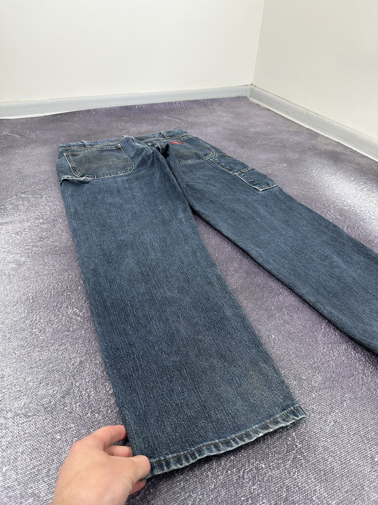 Dickies Vintage Dickies Distressed Denim USA Baggy Opium Work Pants Size US 34 / EU 50 - 3 Thumbnail