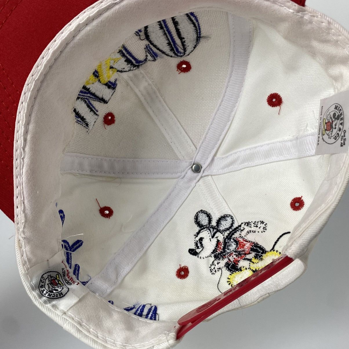 Mickey Mouse Rare 🔥 Mickey Mouse Vintage Hat Size ONE SIZE - 5 Thumbnail