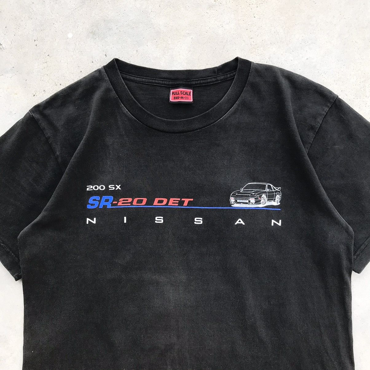 Japanese Brand 2000's Full Scale JDM - Nissan 200 SX Distressed T-Shirt Size US M / EU 48-50 / 2 - 4 Thumbnail