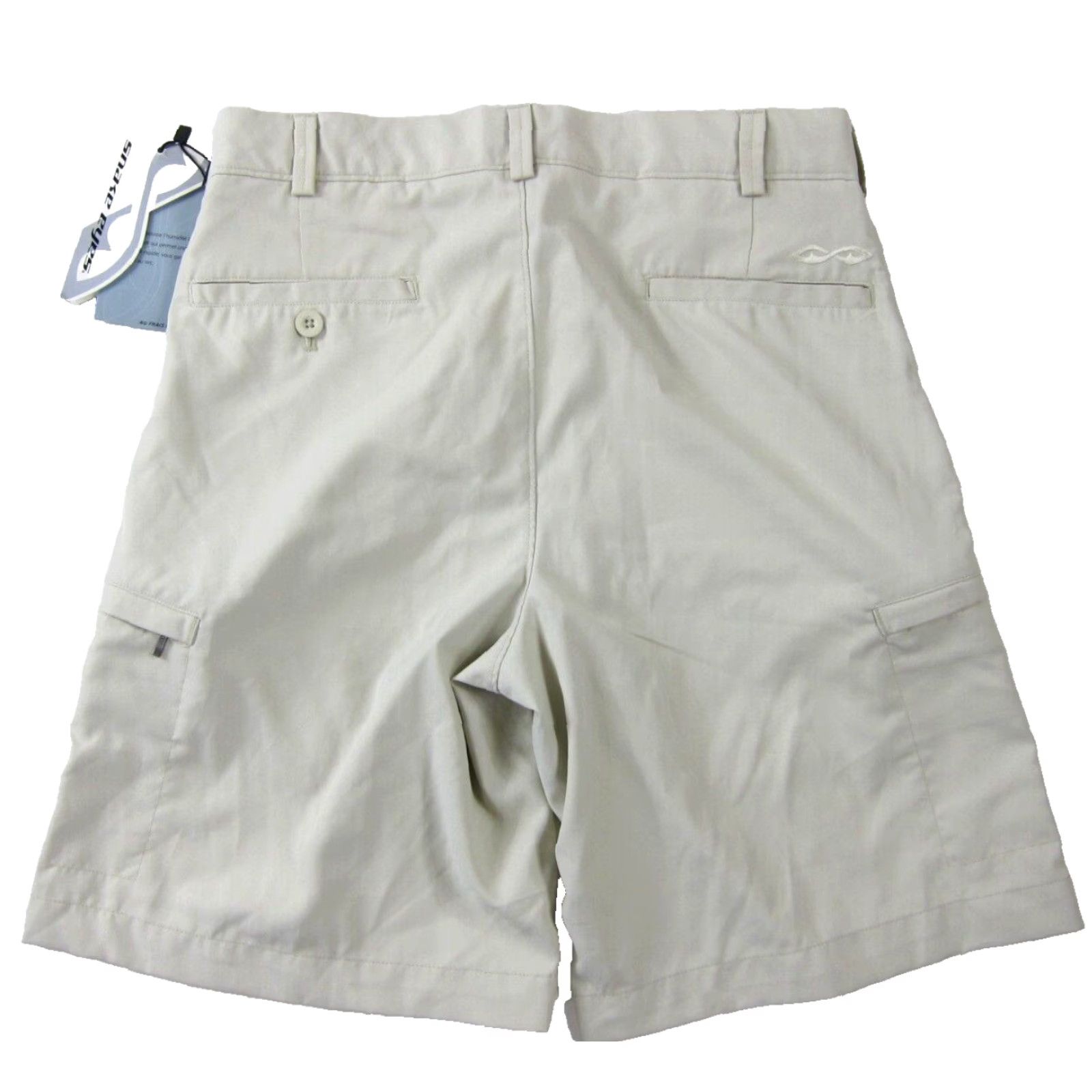Vintage VINTAGE Snake Eyes Men Cargo Shorts Beig e Brown Flat Front Pocket 30" NWT Size US 30 / EU 46 - 2 Thumbnail