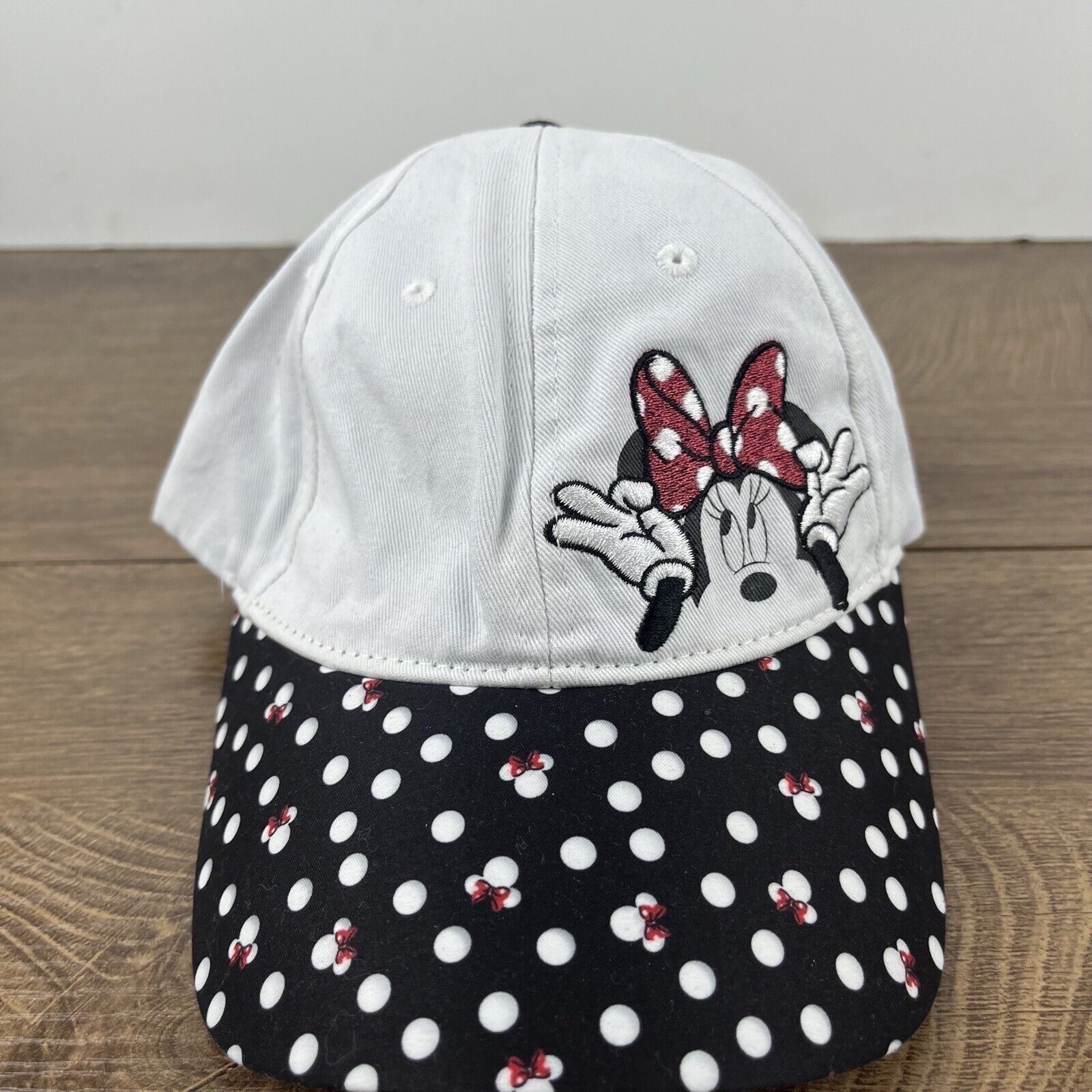 Other Minni Mouse Hat Mini Mouse Hat White Adjustable Hat White Ad Size ONE SIZE - 6 Thumbnail