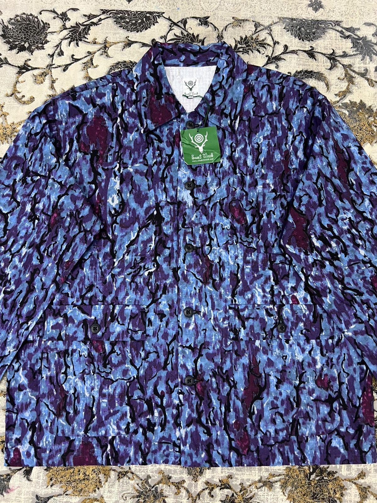 Nepenthes Nepenthes – South2 West8 Printed Utility Jacket Size US M / EU 48-50 / 2 - 17 Thumbnail