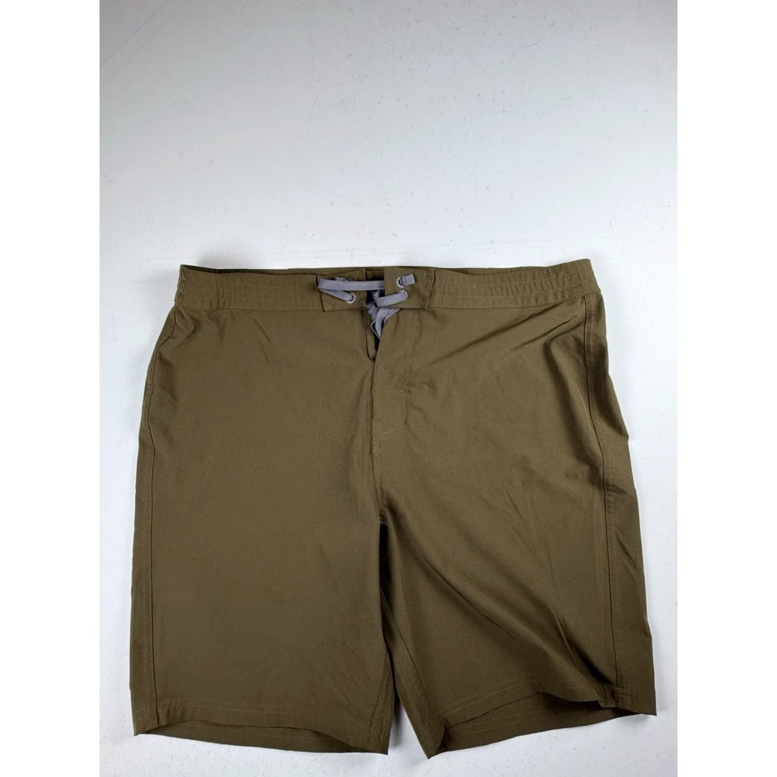 Prana prAna Board Shorts Men Bottom 36 Brown Microfiber Polyester Riveter 9616 Size US 36 / EU 52 - 4 Thumbnail