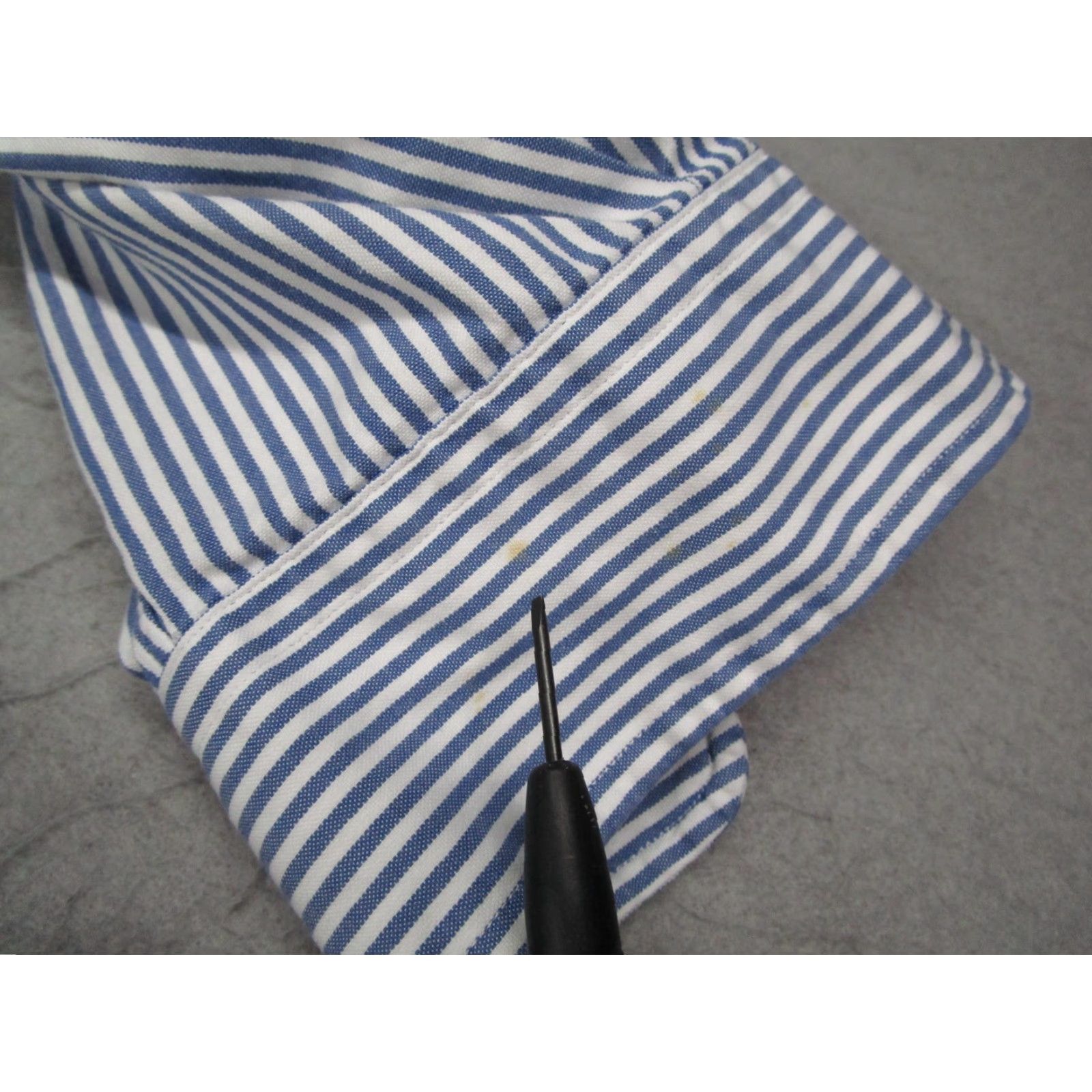 Ralph Lauren VINTAGE Ralph Lauren Yarmouth Shirt Mens 15.5 32 Stripe Button Down Oxford 90s Size US XS / EU 42 / 0 - 6 Thumbnail