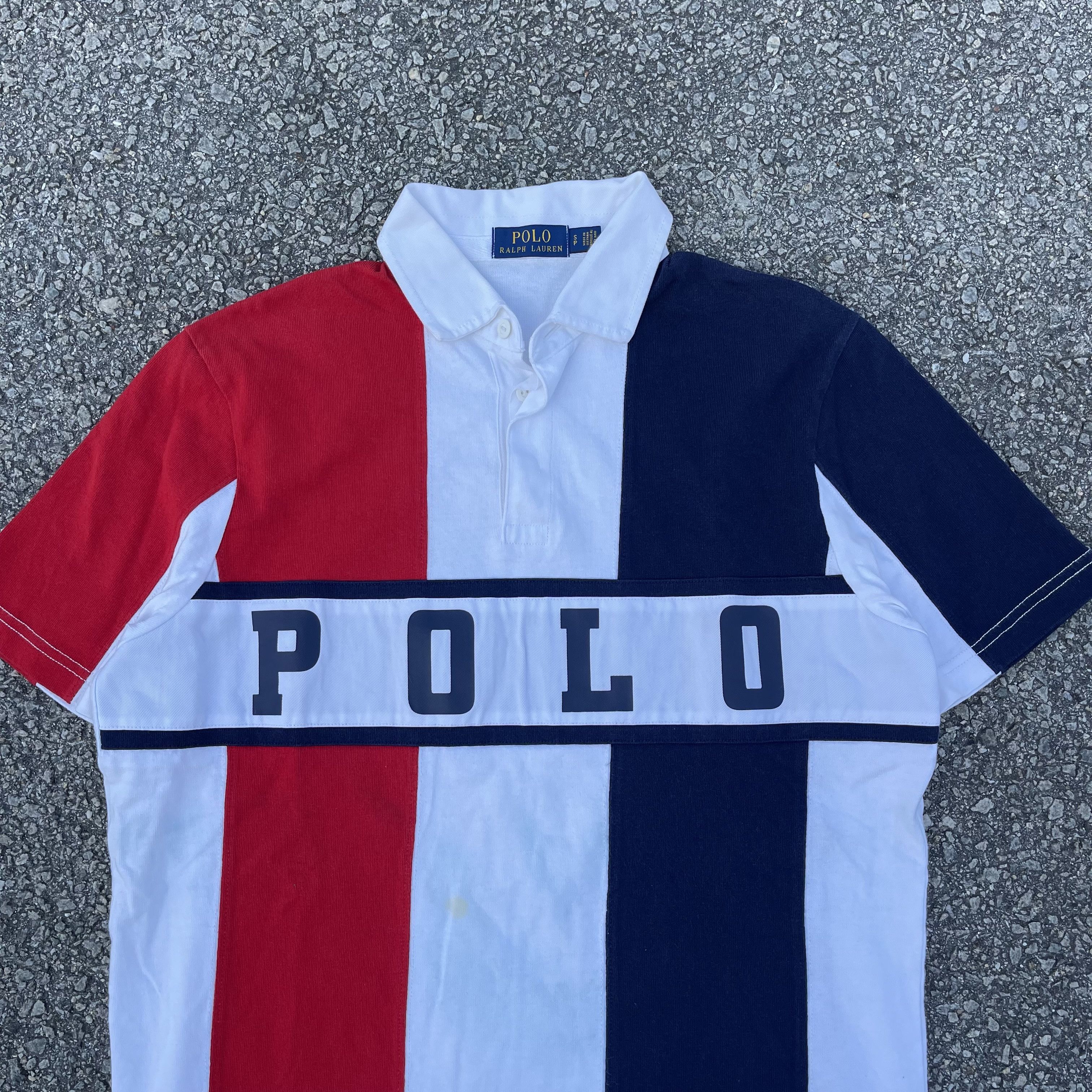 Polo Ralph Lauren × Ralph Lauren × Rugby Ralph Lauren Polo by Ralph Lauren reproduction 90s Spell out Size US S / EU 44-46 / 1 - 3 Thumbnail