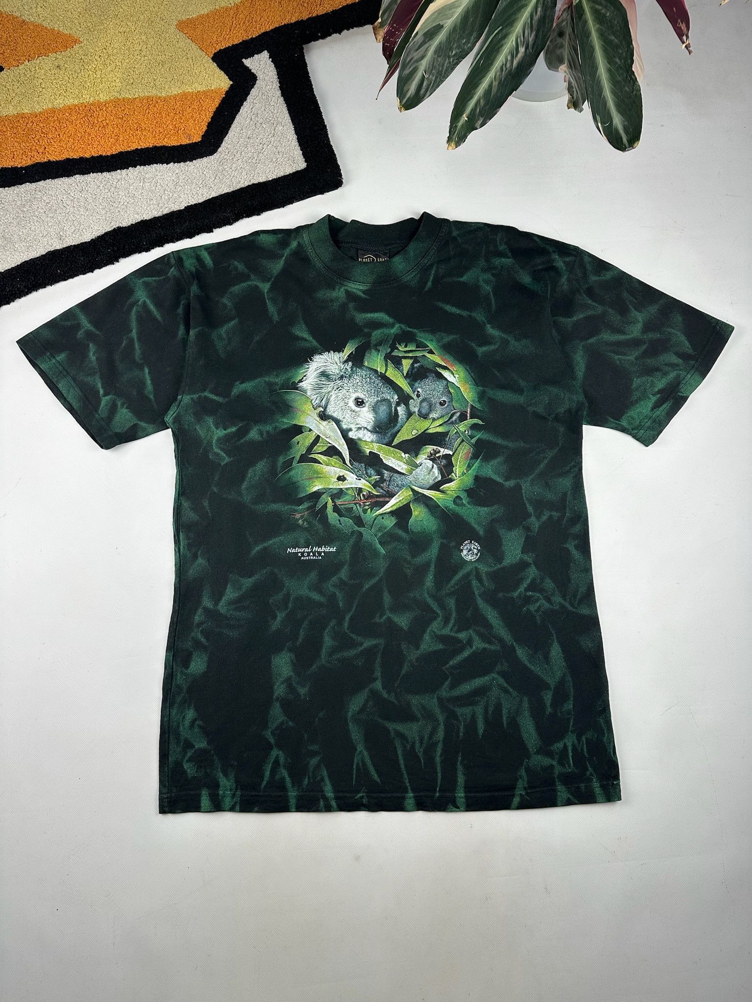Habitat Vintage habitat nature koala in weed planet earth aop tee Size US L / EU 52-54 / 3 - 2 Thumbnail