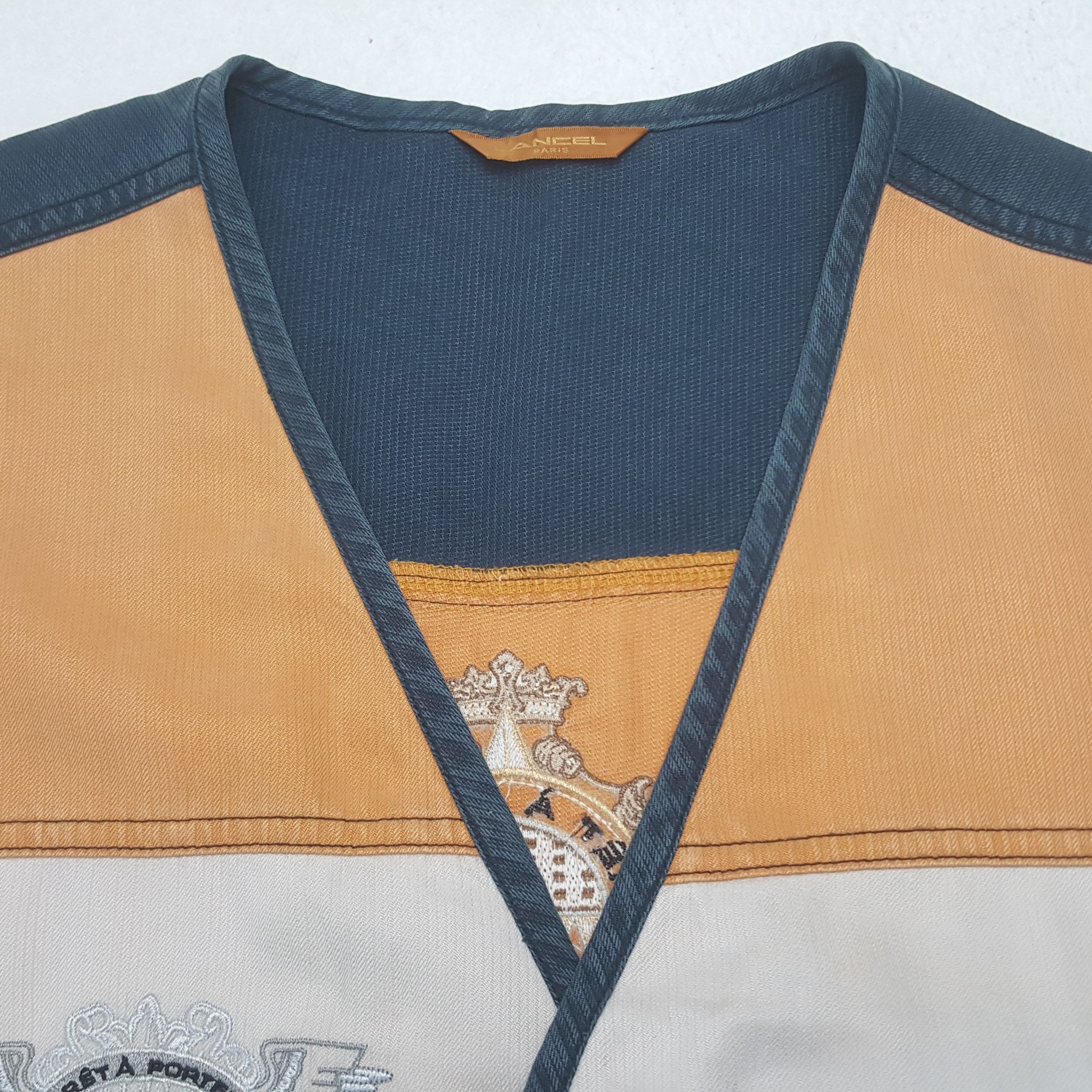 Lancel Vintage Lancer Paris Prêt À Porter Vest Jacket RR23 Size US L / EU 52-54 / 3 - 5 Thumbnail