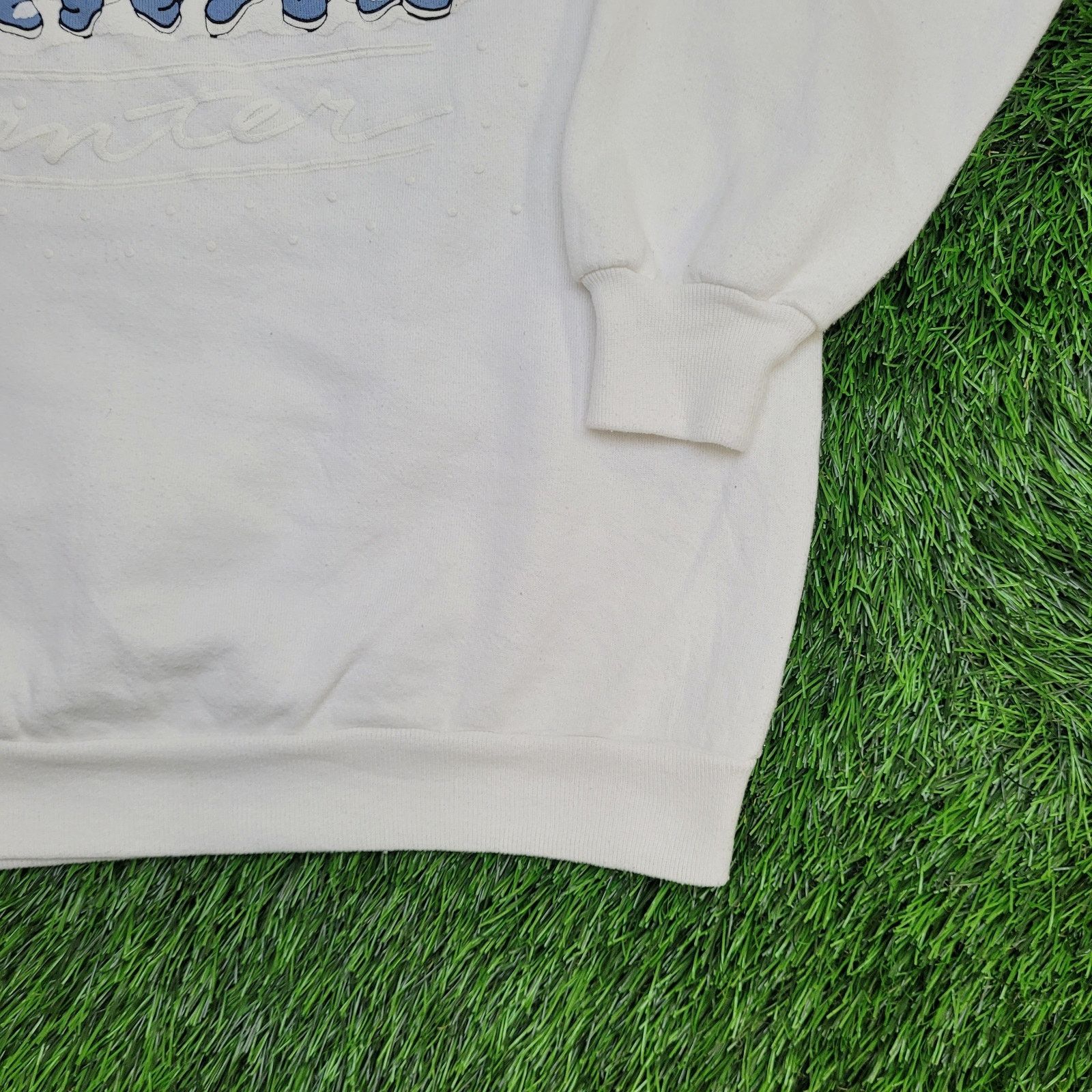 Jerzees Vintage Funny Cow Sweatshirt Women 2XL 24x26 Baggy Winter Size XXL / US 16-18 / IT 52-54 - 12 Thumbnail