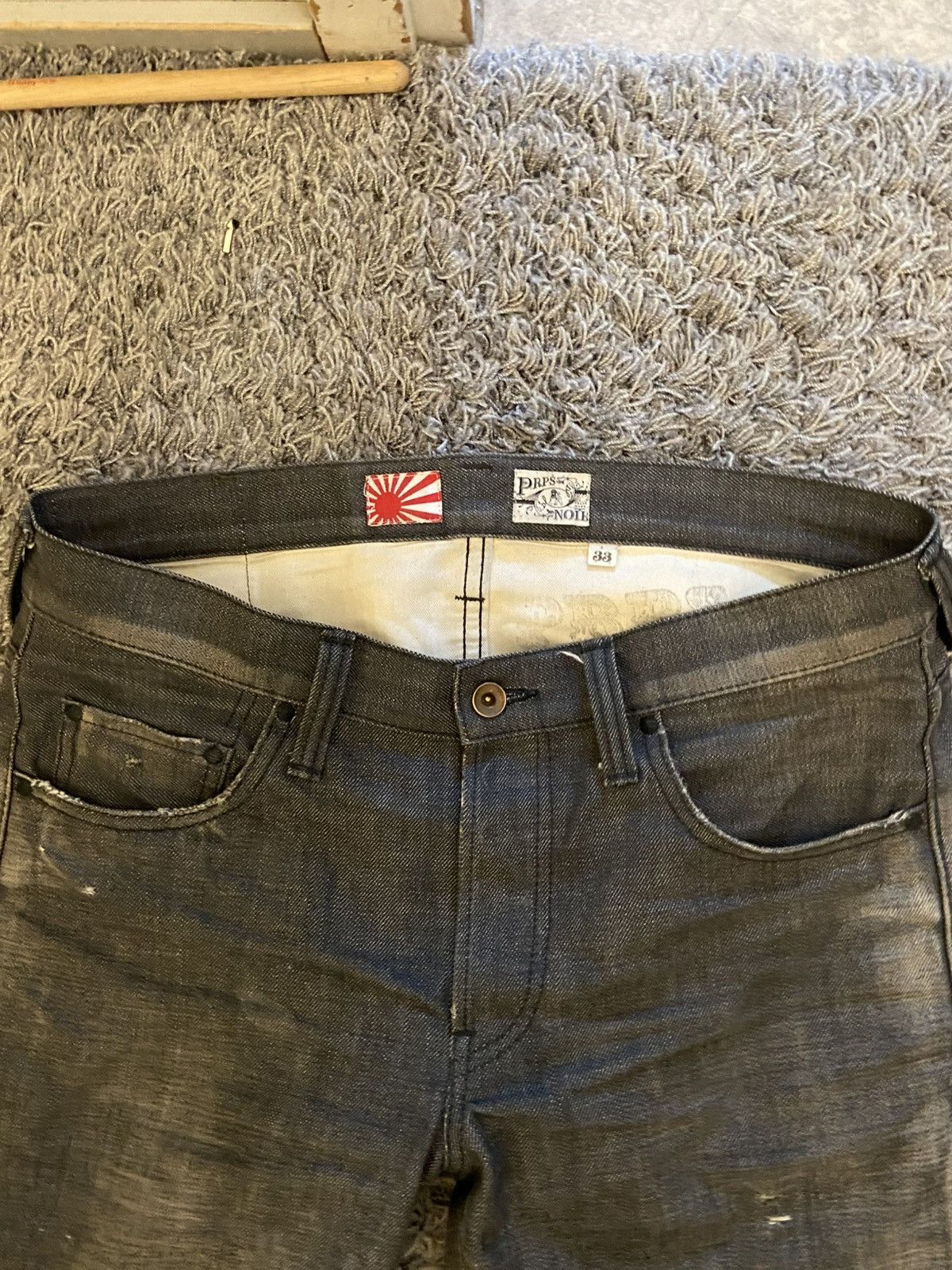 Prps PRPS Noir Japanese Selwedge Denim. Size US 33 - 6 Thumbnail