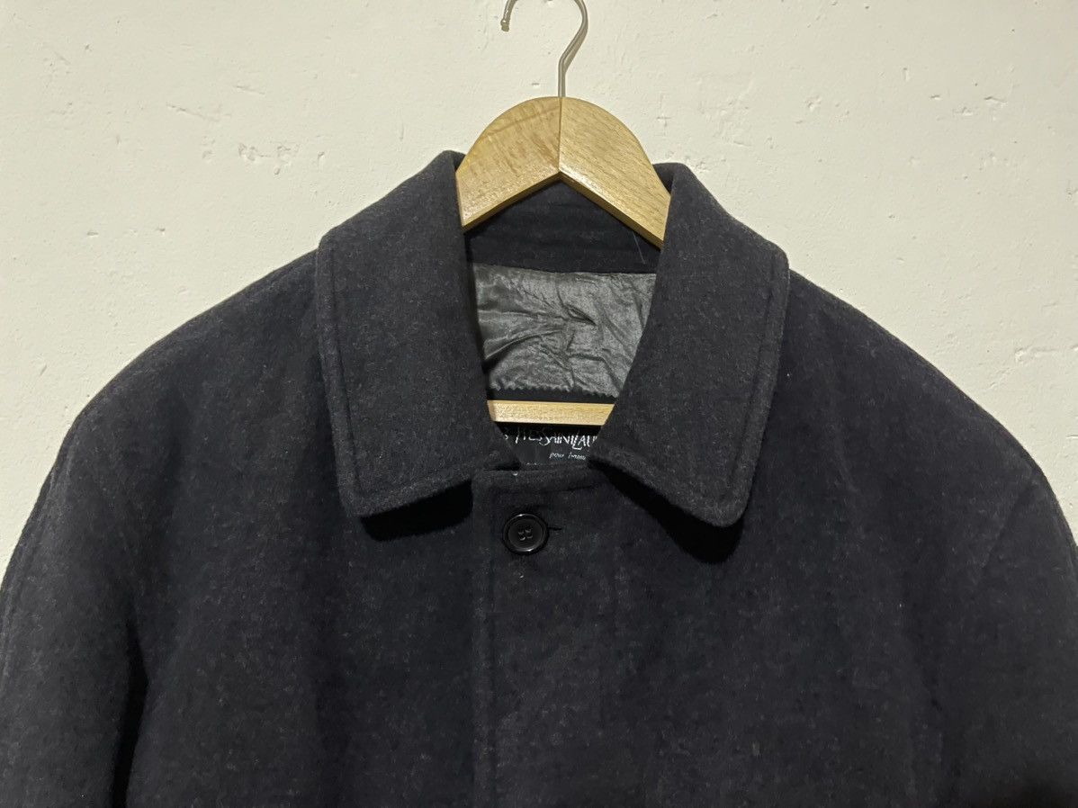 Yves Saint Laurent YSL Pour Homme Wool Coat Jacket Size US S / EU 44-46 / 1 - 9 Thumbnail