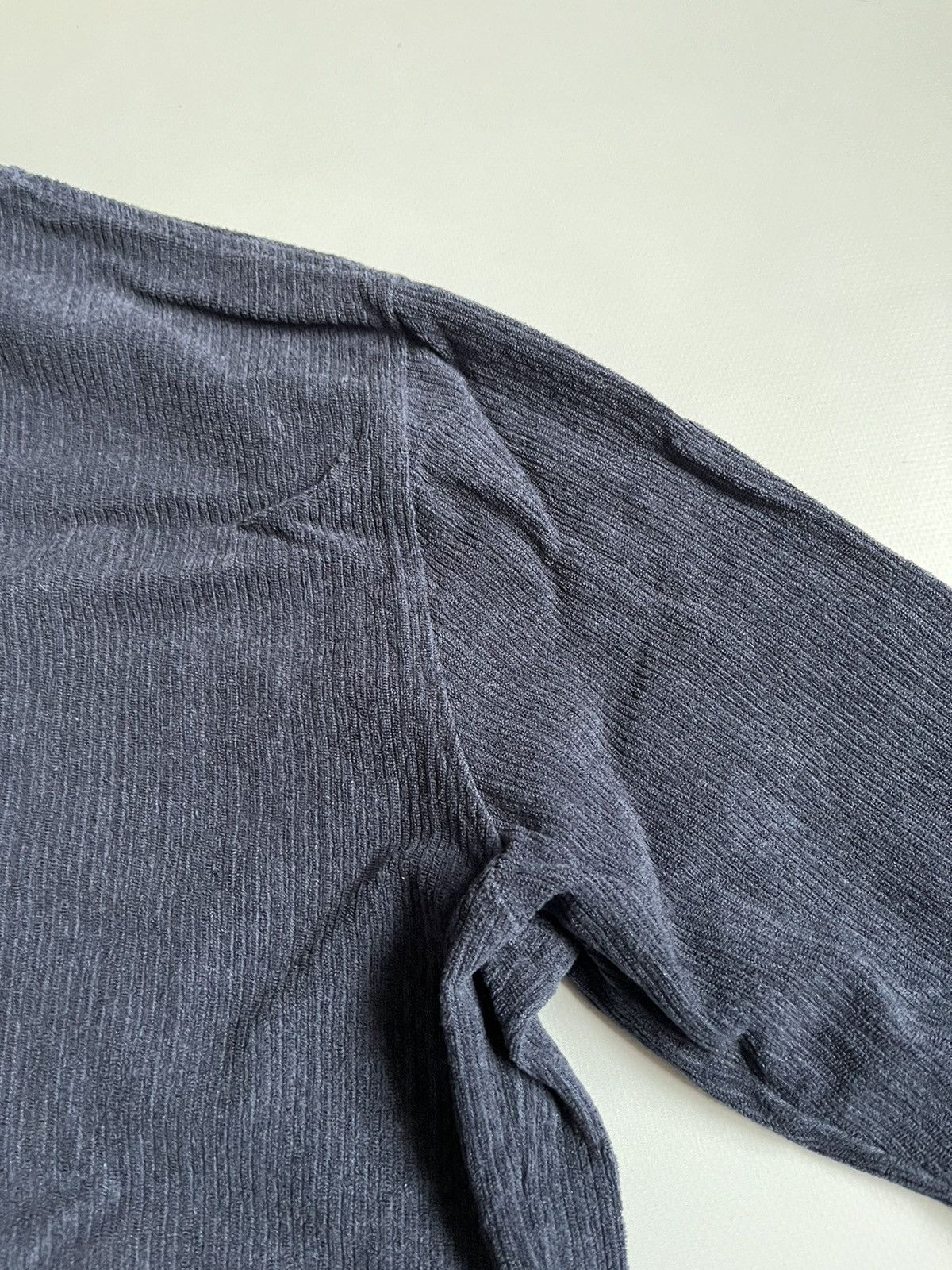 Designer × Orlebar Brown Orlebar Brown Men Blue Teddy Texture Zip Sweatshirt Size US M / EU 48-50 / 2 - 20 Thumbnail