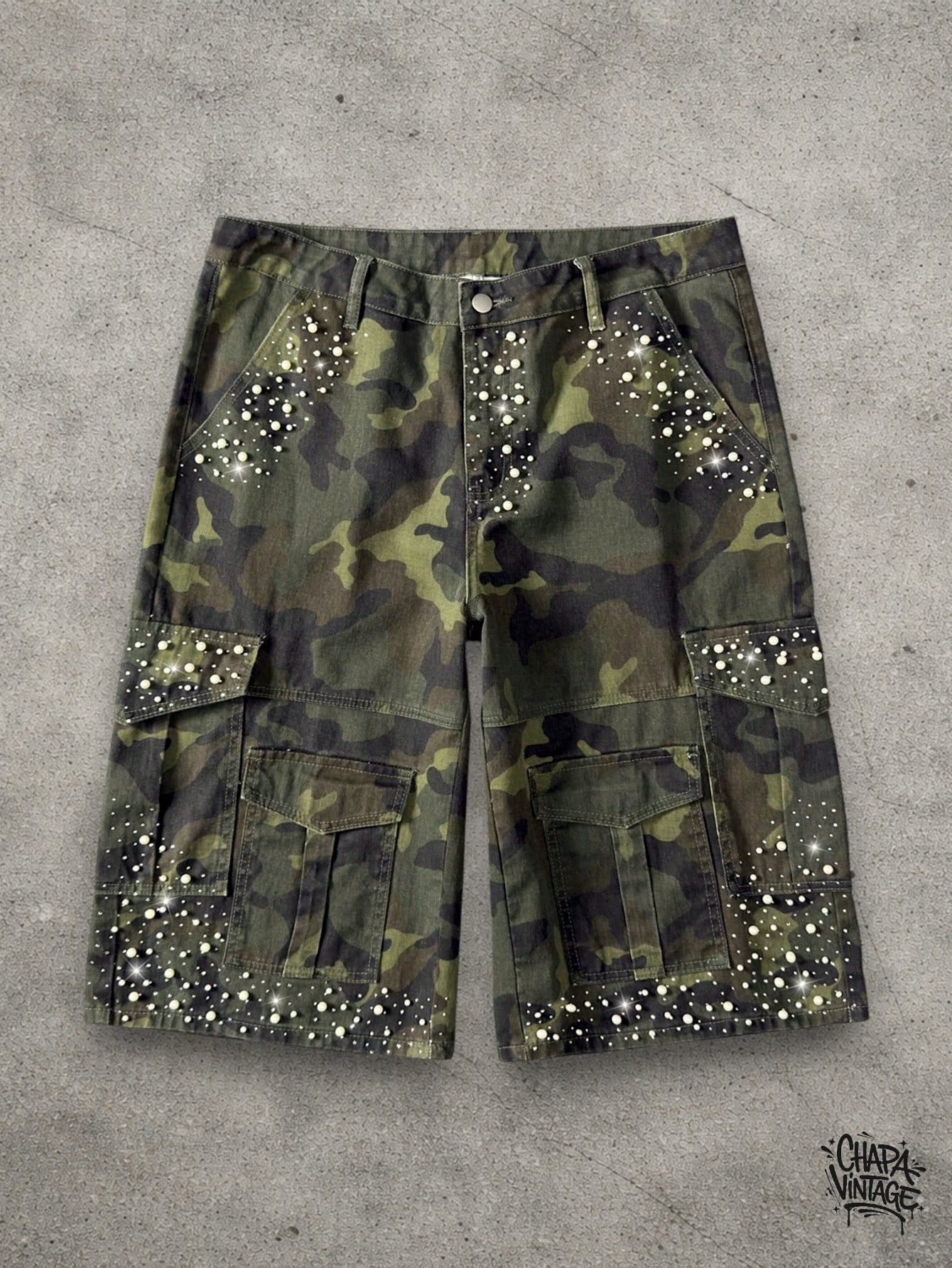 Japanese Brand Camo cargo shorts Size US 32 / EU 48 - 1 Thumbnail