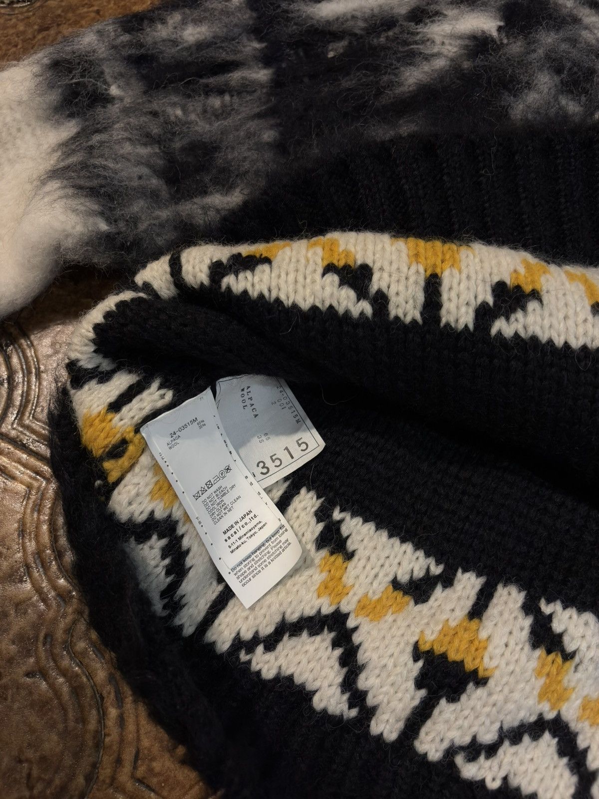 Sacai Sacai alpaca sweater Size US M / EU 48-50 / 2 - 9 Thumbnail