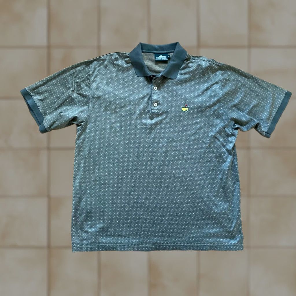 Vintage Masters Clubhouse Collection Men’s Golf Polo Shirt Short Sleeve Brown XL Size US XL / EU 56 / 4 - 1 Thumbnail