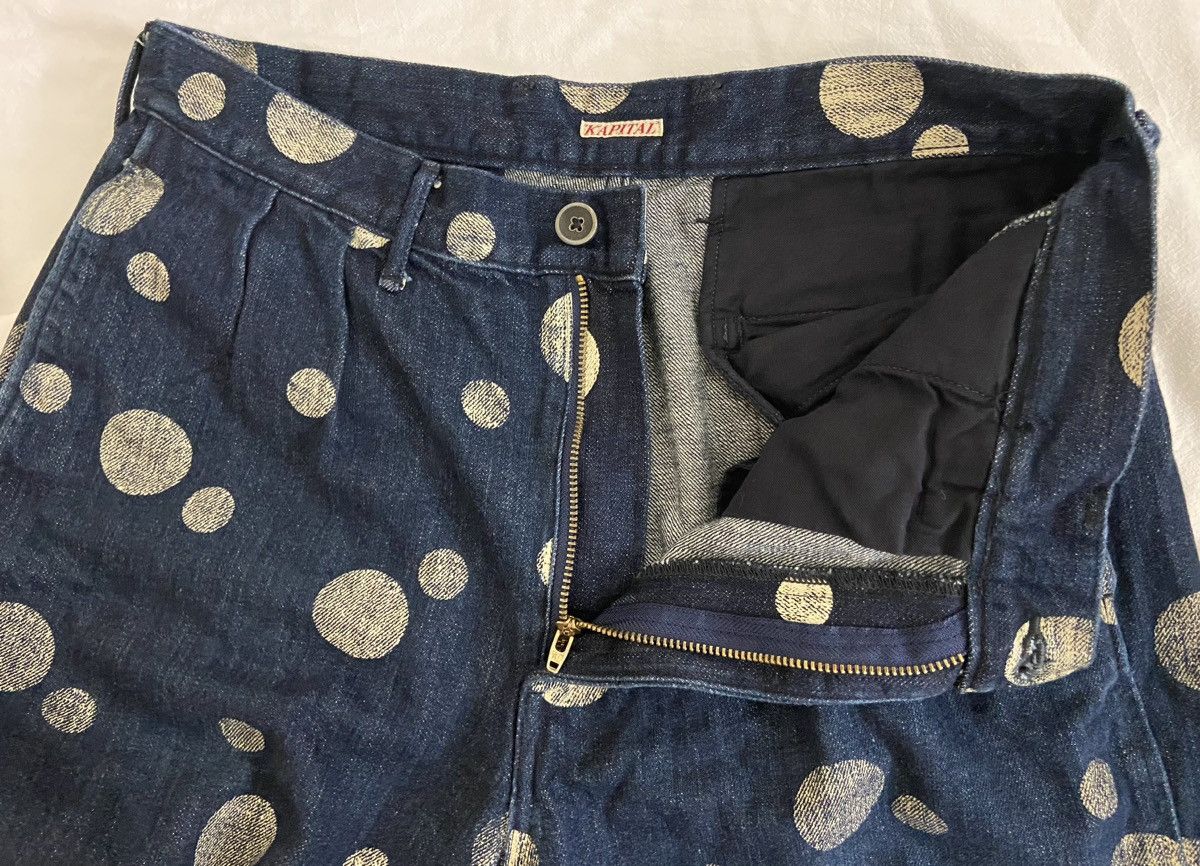 Kapital KAPITAL polka-dots denim short pants Size US 31 - 3 Thumbnail