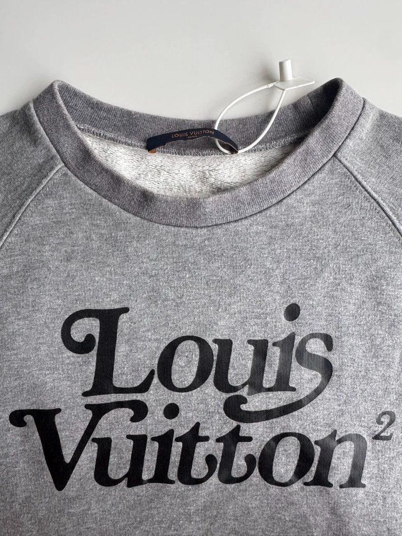 Louis Vuitton Louis Vuitton Grey sweatshirt Size US L / EU 52-54 / 3 - 3 Thumbnail