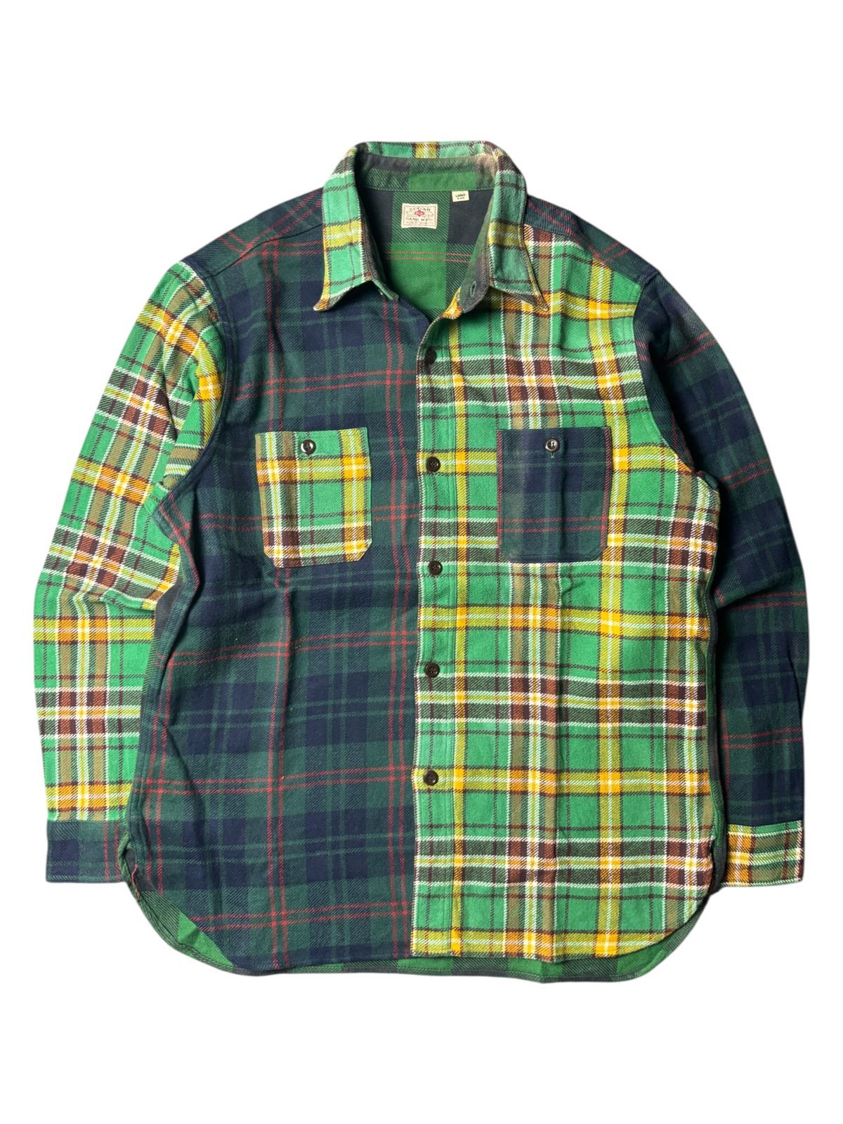 Toyo Enterprises 2000s Sugar Cane by Toyo Enterprises Flannel Size US L / EU 52-54 / 3 - 1 Thumbnail