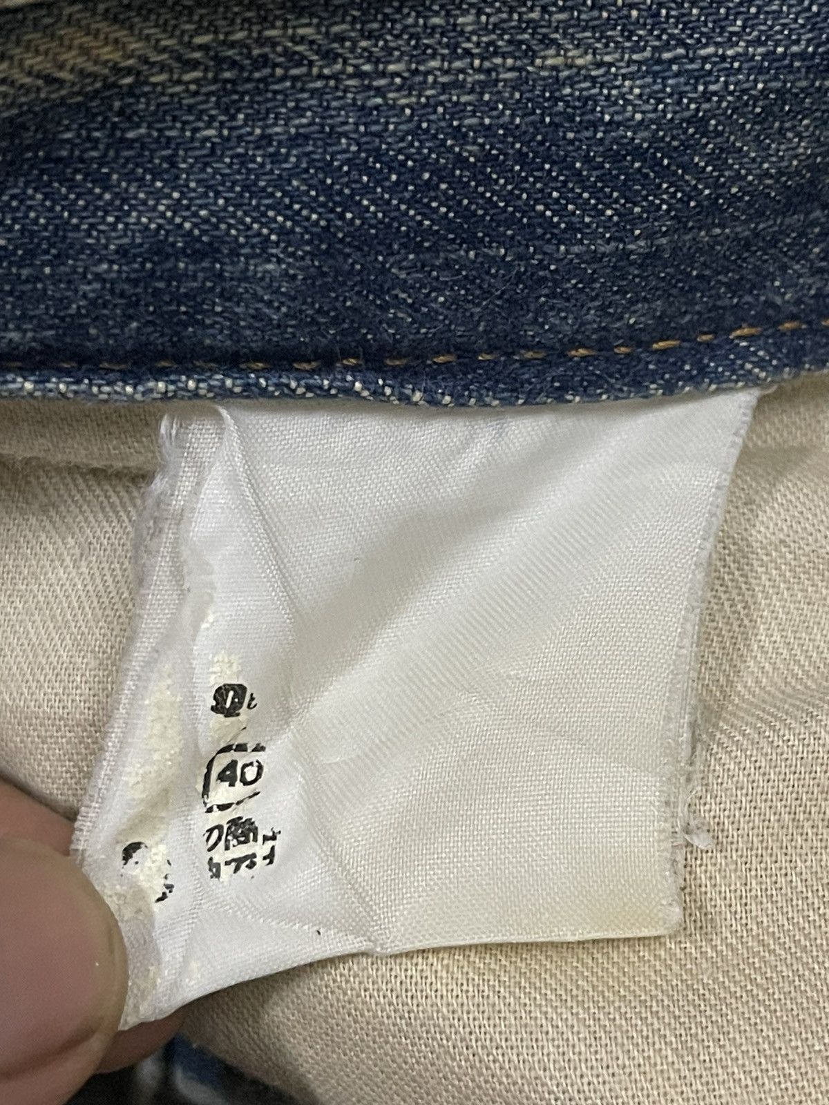 14th Addiction Vintage Japanese Brand Blue Faded Wash Style Bootcut Jeans Size US 34 / EU 50 - 8 Thumbnail