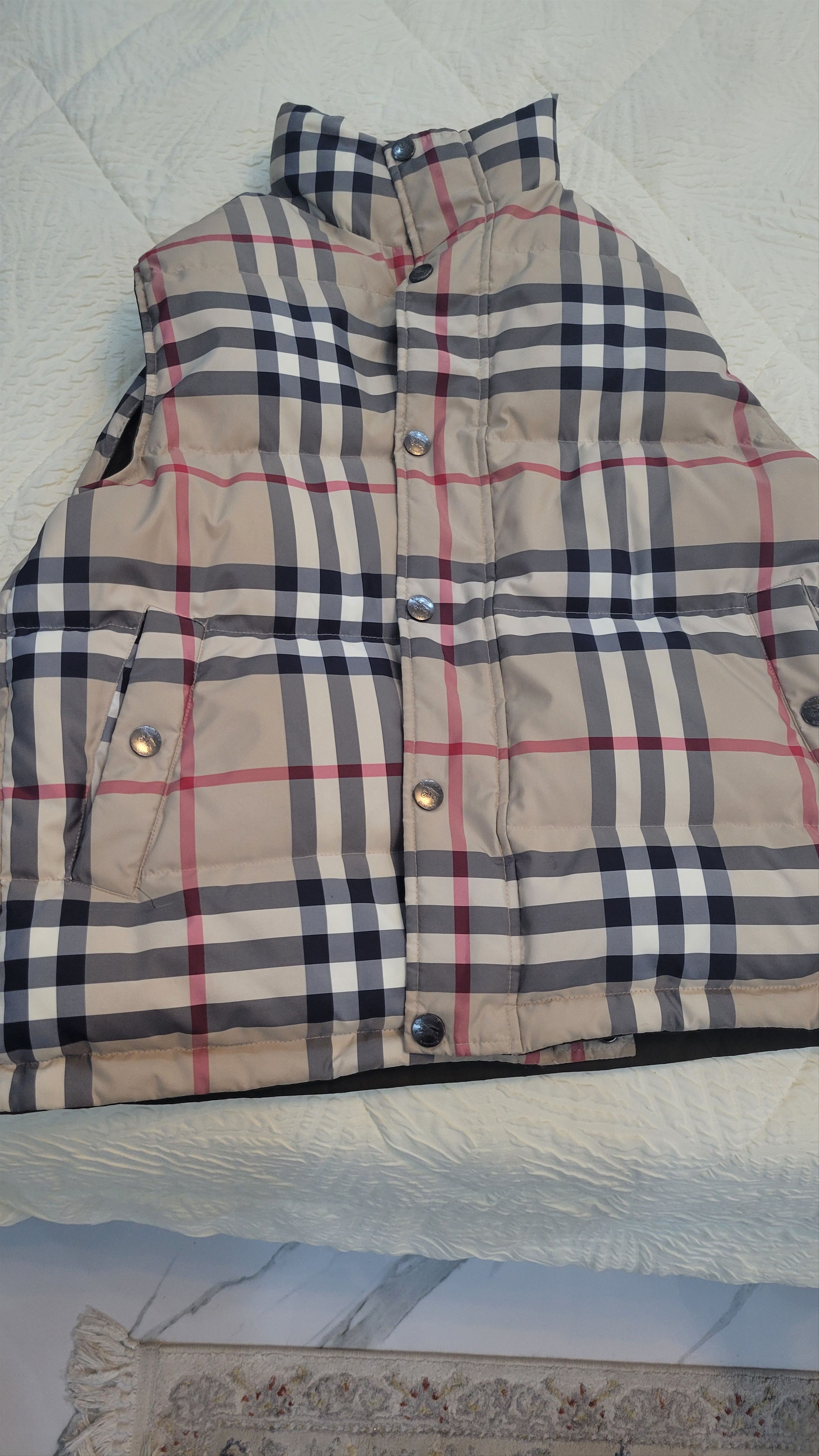 Burberry Burberry reversible vest RARE Size US XL / EU 56 / 4 - 1 Thumbnail