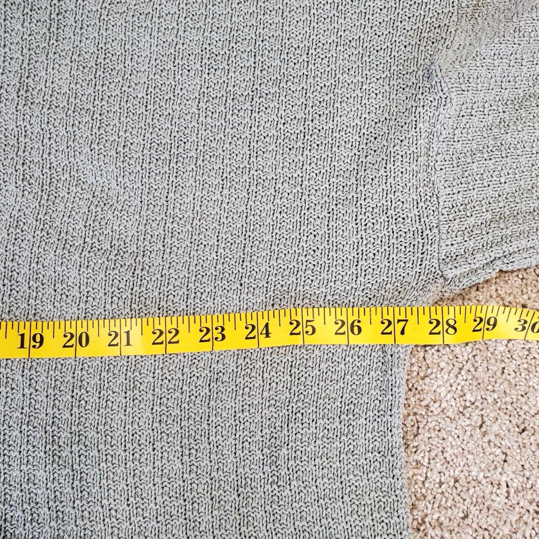 Van Heusen VINTAGE Van Heusen Sweater Mens L Green Chunky Knit Fisherman Crew Neck Distressed USA 80s Classic Fall All Seasons Pullover Mens Size US L / EU 52-54 / 3 - 5 Thumbnail