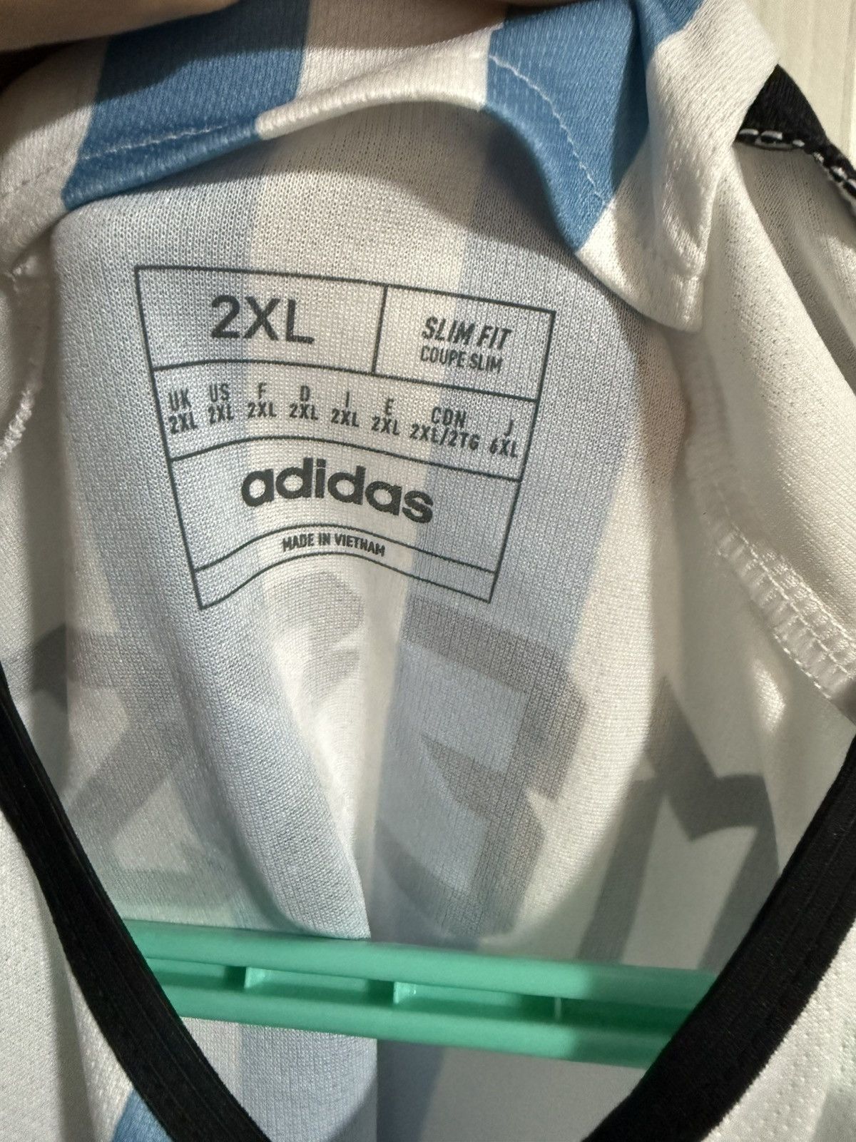 Adidas Adidas messi worldcup jersey 2022 Size US XXL / EU 58 / 5 - 3 Thumbnail