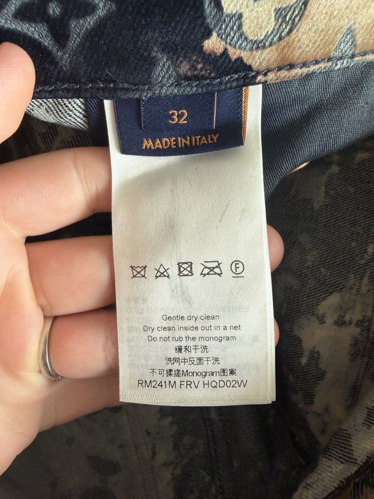 Louis Vuitton Louis Vuitton Faded Cloud Jeans Size US 32 / EU 48 - 7 Thumbnail