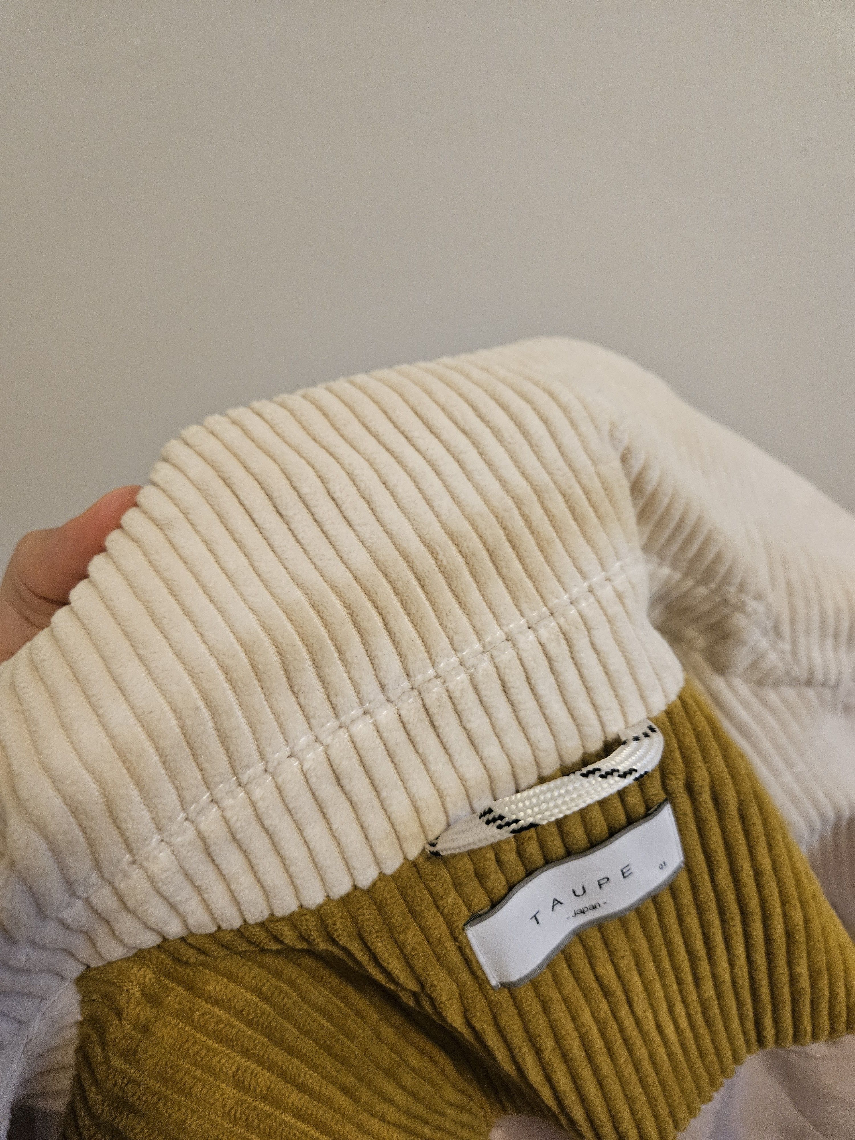 Japanese Brand Taupe Japanese Creme Corduroy Jacket Size US L / EU 52-54 / 3 - 10 Thumbnail