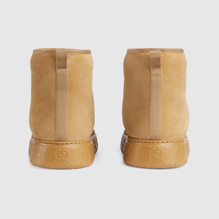 Gucci o1s1wg110125 Ankle Boots in Beige Size US 9 / IT 39 - 5 Thumbnail