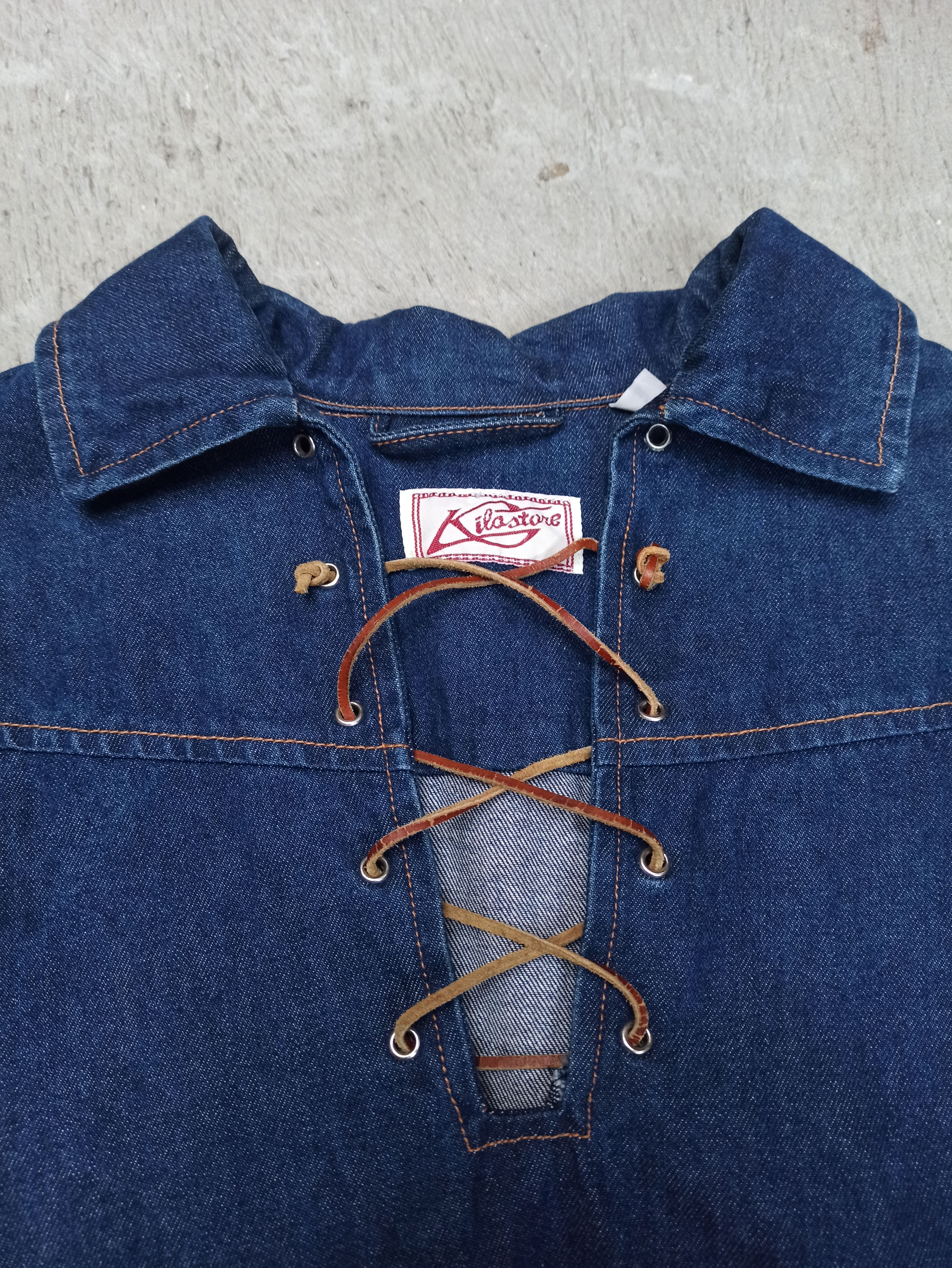 Other Kilastore pullover denim shirt jacket Size US L / EU 52-54 / 3 - 5 Thumbnail