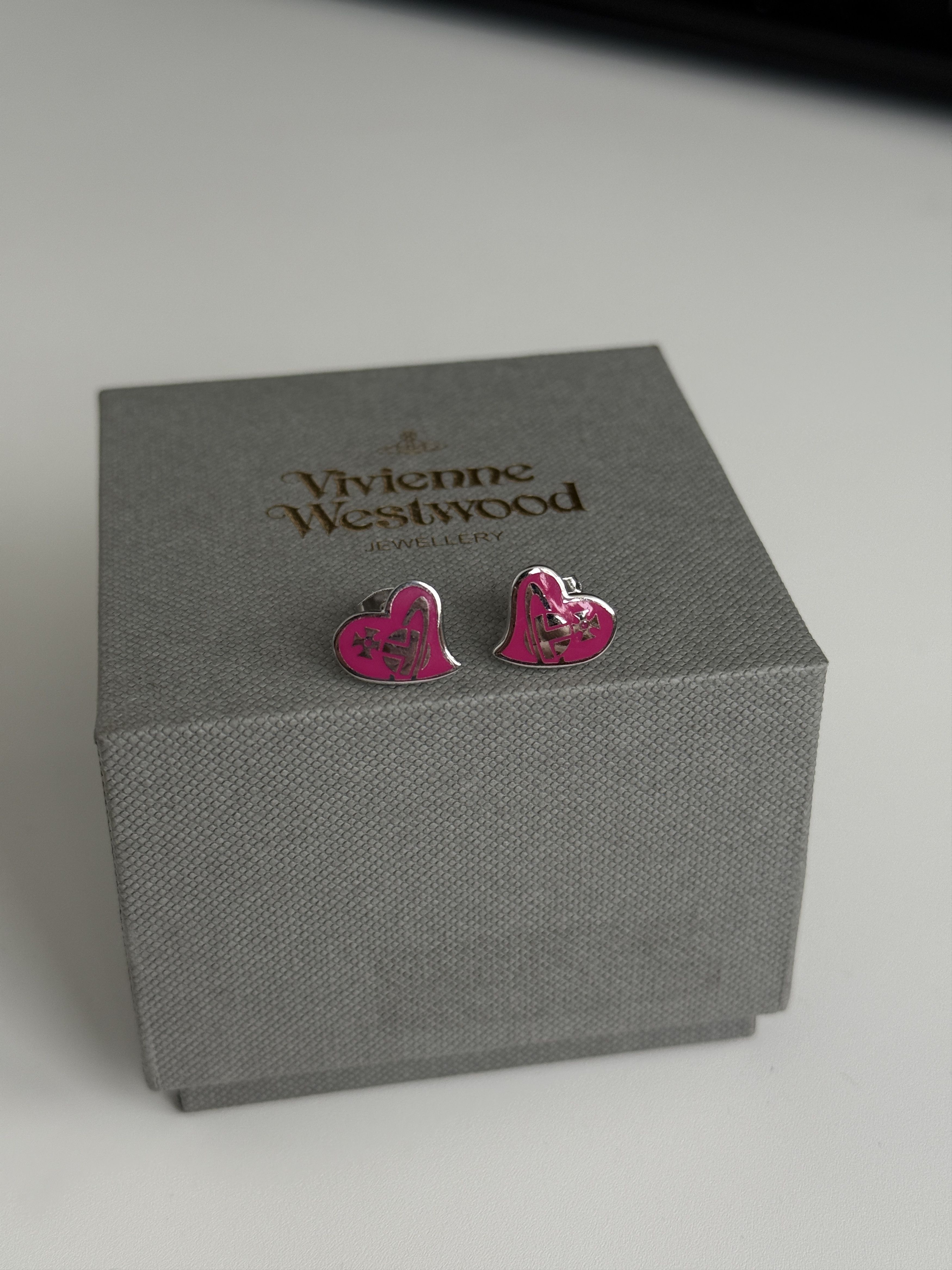 Vivienne Westwood Heart earrings
