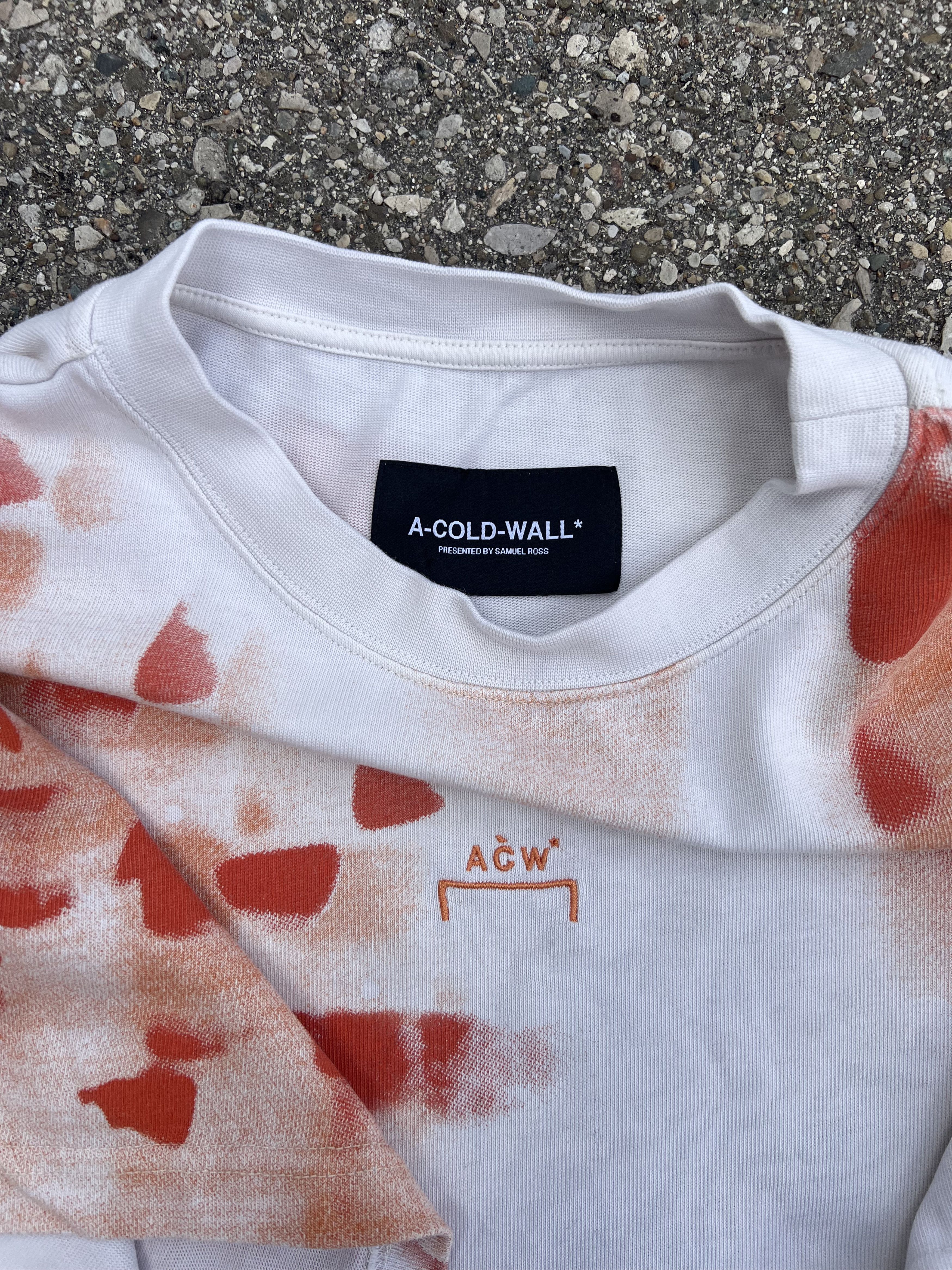 A-COLD-WALL* A Cold Wall Brush Stroke Rich Orange T-Shirt Size US S / EU 44-46 / 1 - 4 Thumbnail