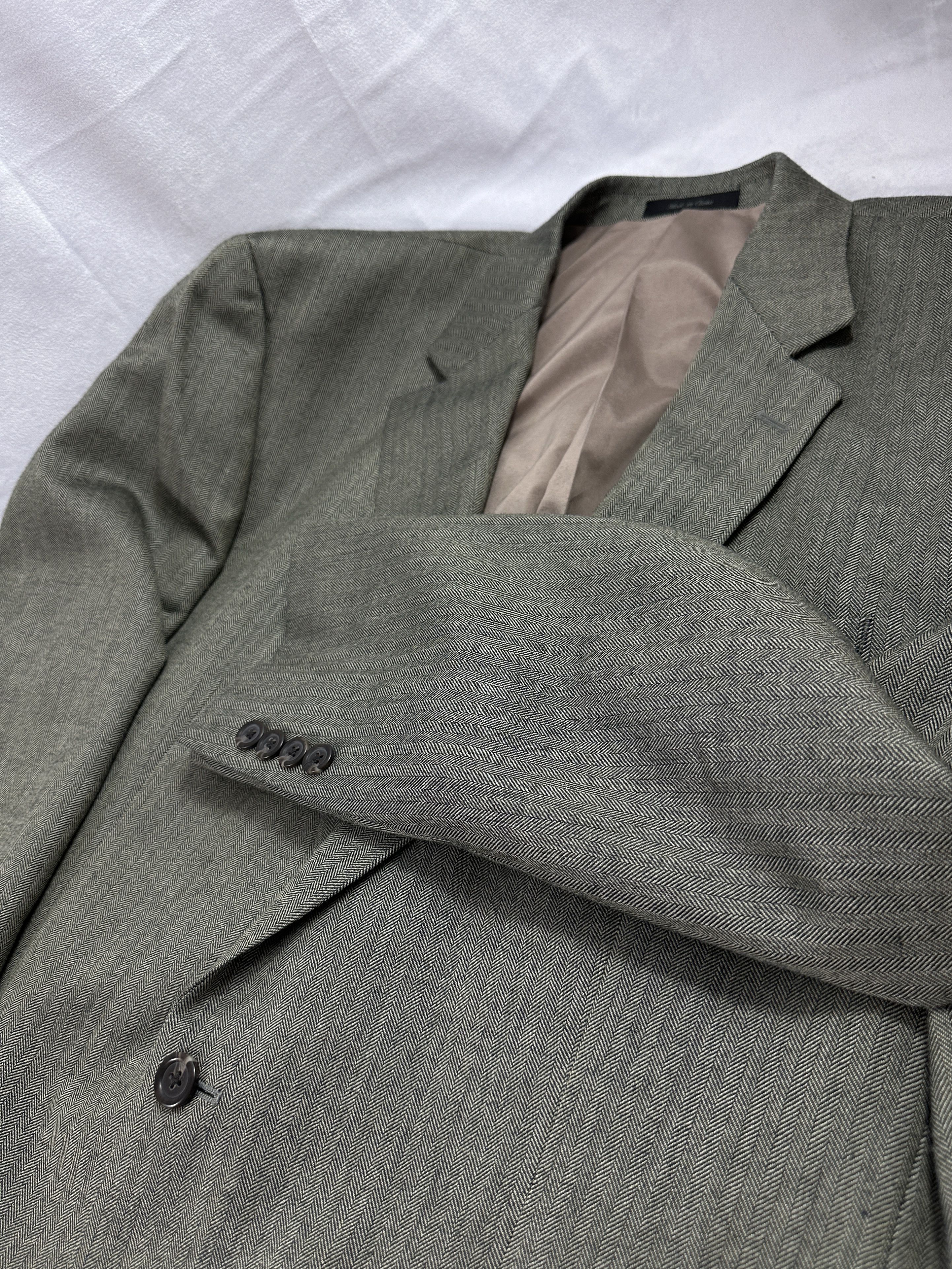 Lauren Ralph Lauren Lauren Ralph Lauren Silk/Wool Suit Coat 46L Size 46L - 9 Thumbnail