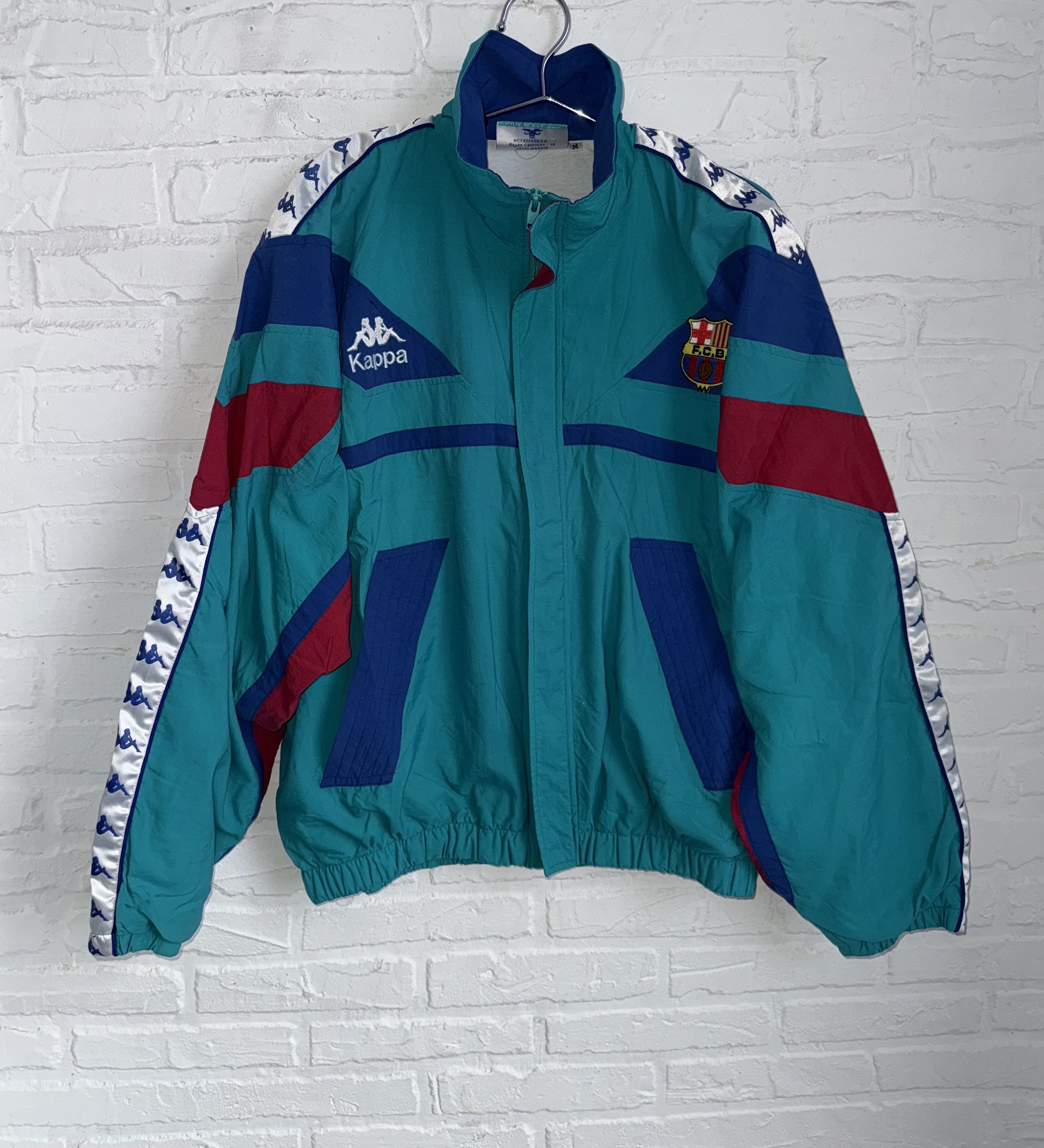 Kappa Vintage 1990s FC Barcelona Kappa football track jacket | Grailed