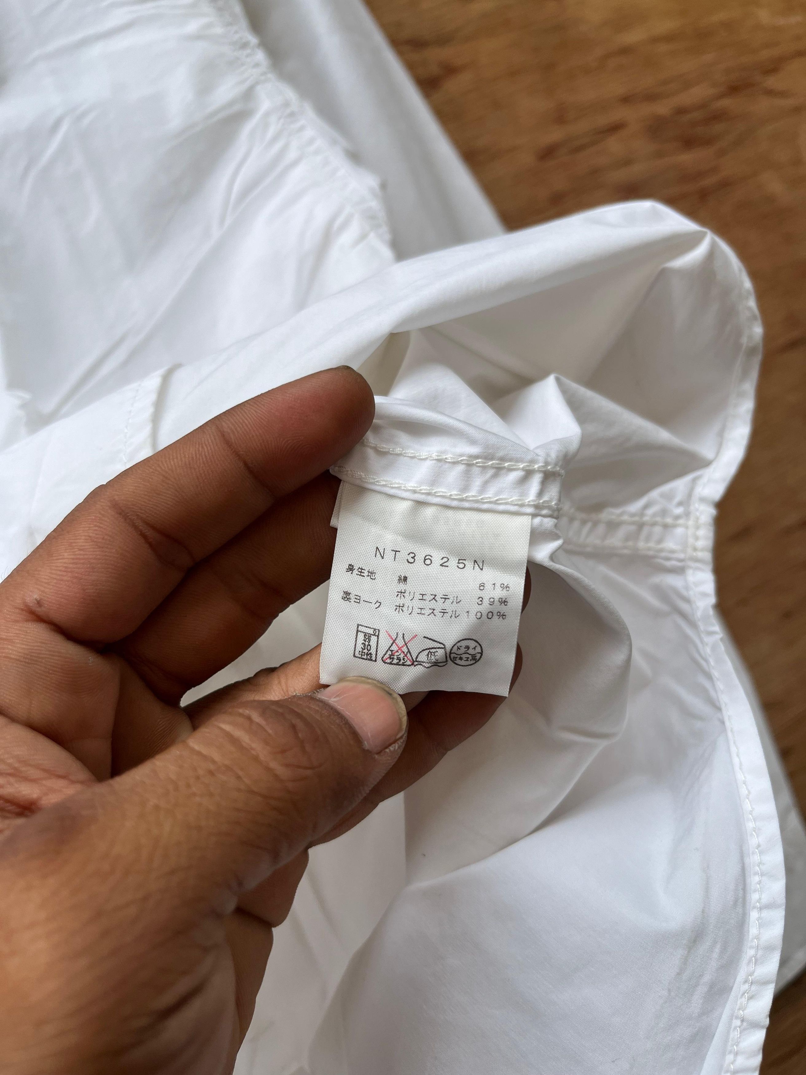 The North Face Purple Label The North Face Purple Label Button Ups White Shirt Size M / US 6-8 / IT 42-44 - 8 Thumbnail
