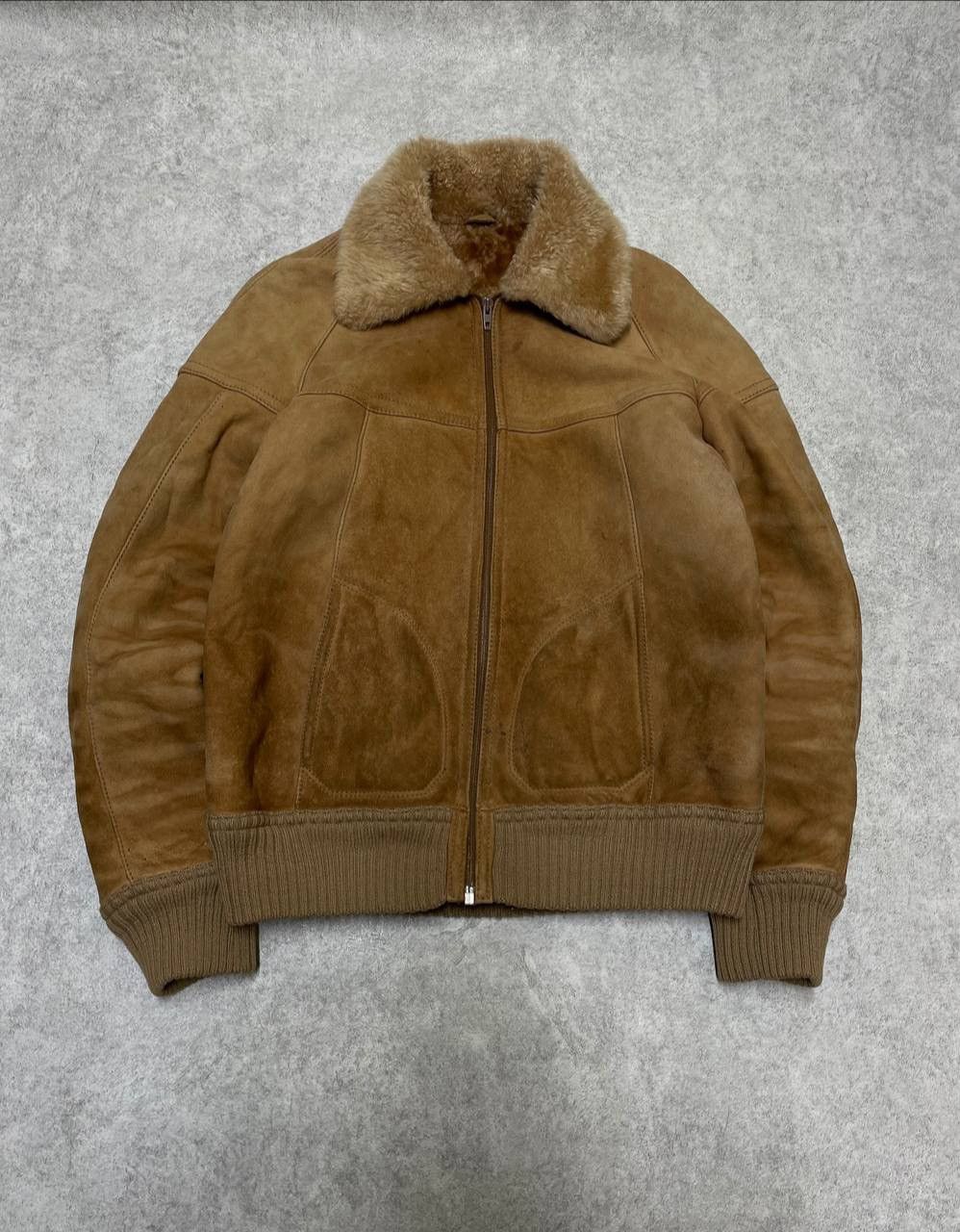 14th addiction Archive Hooded Mouton Leather Jacket