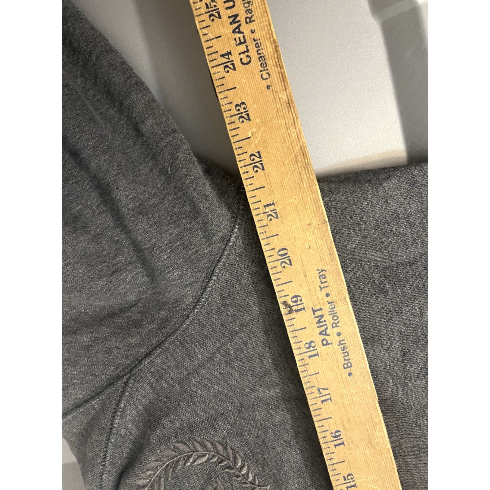 Tommy Hilfiger Tommy Hilfiger Hoodie Womens S Gray Full Zip Faux Fur Sherpa Lined Activewear Size S / US 4 / IT 40 - 5 Thumbnail