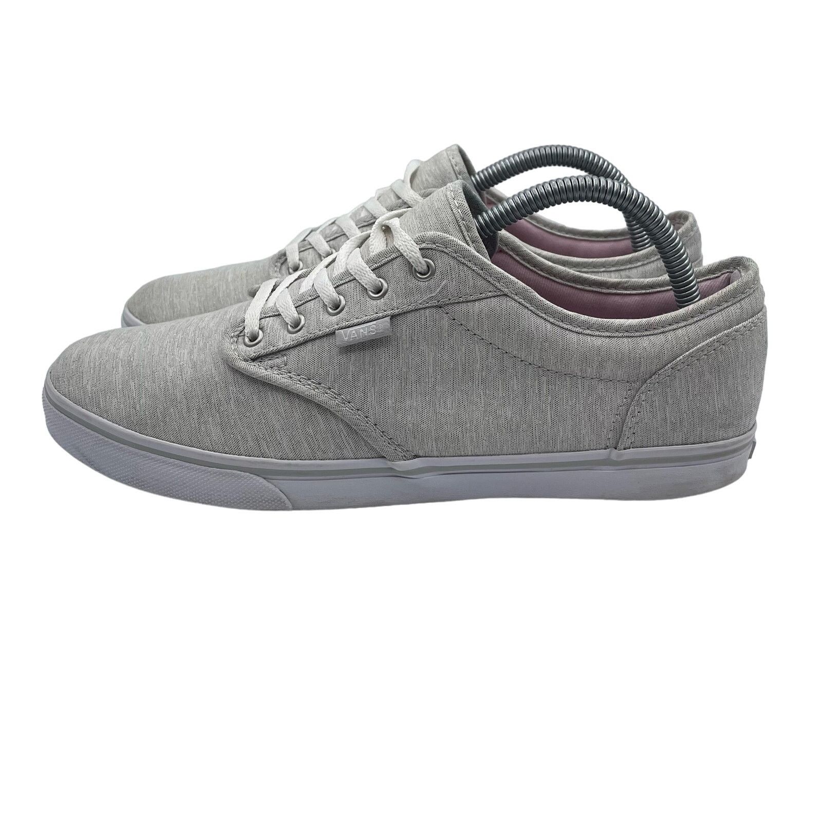 Vans Vans Atwood Low Lace Up Casual Skate Canvas Gray Shoes 10 Size US 10 / IT 40 - 3 Thumbnail