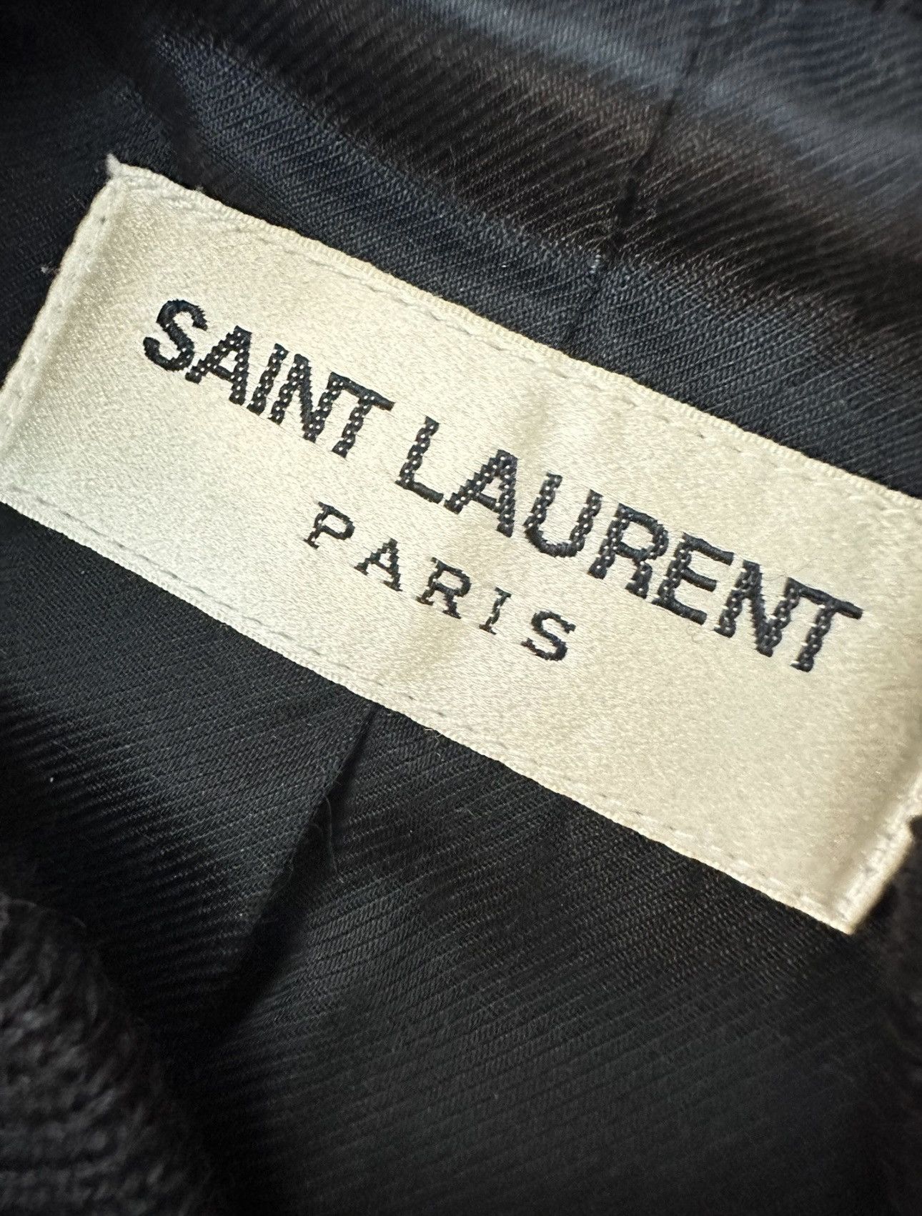 Saint Laurent Paris Saint Laurent Paris Teddy Jacket Sz. 44 Size US S / EU 44-46 / 1 - 9 Thumbnail