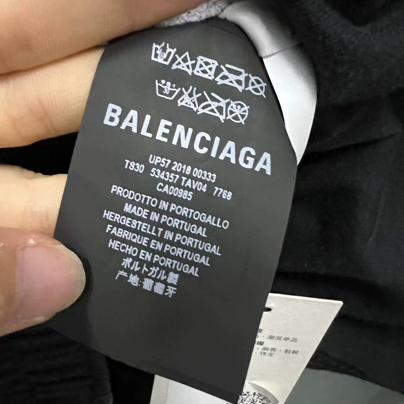 Balenciaga Balenciaga Black and yellow half zip sweatshirt Size US XS / EU 42 / 0 - 3 Thumbnail