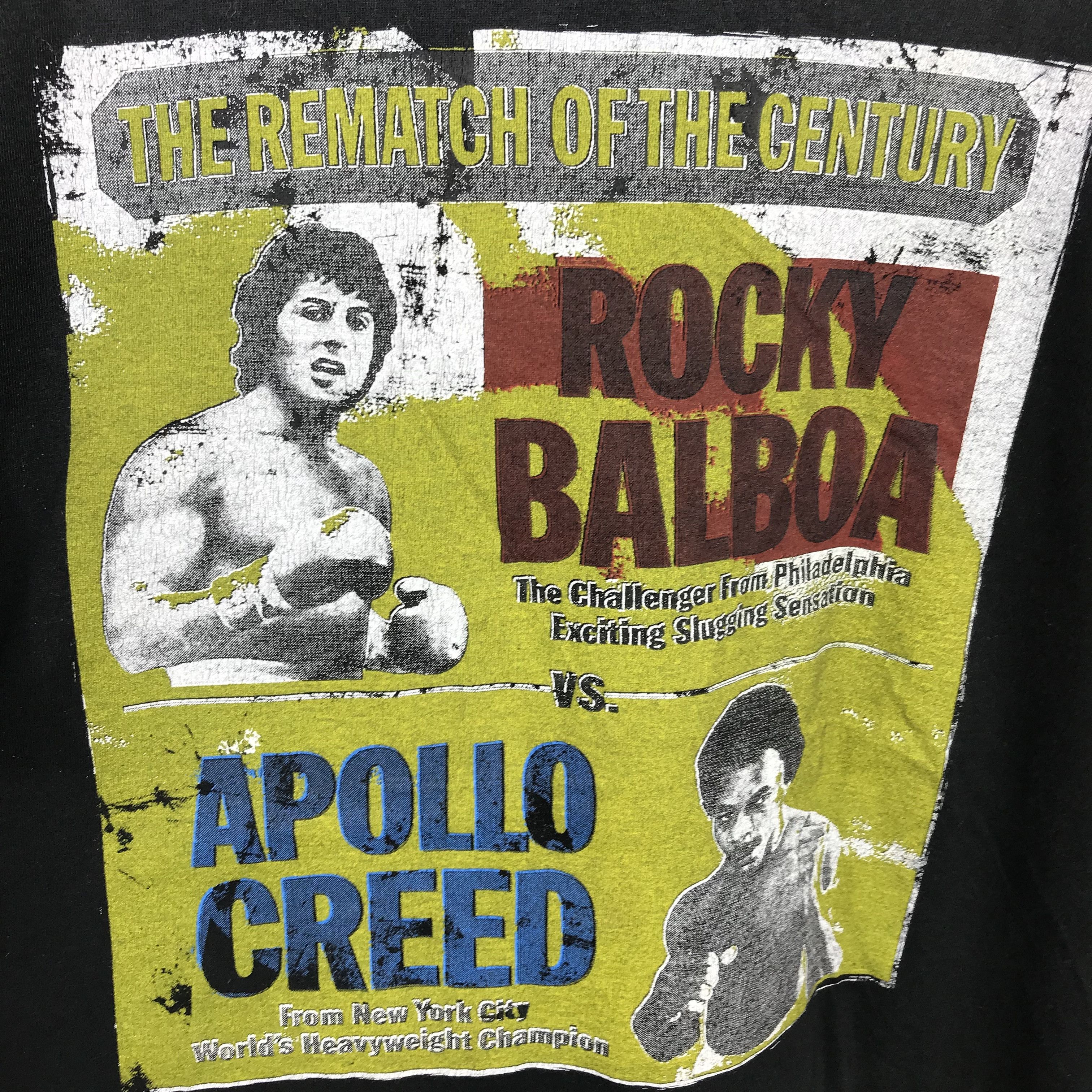 Vintage Vintage rocky balboa vs apollo creed battle champion shirt Size US XL / EU 56 / 4 - 4 Thumbnail