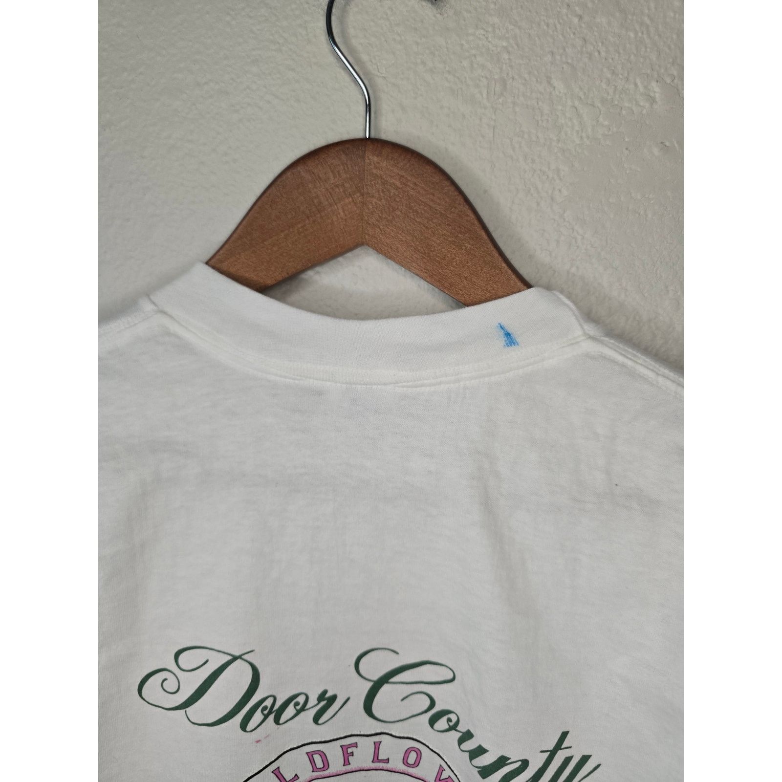 Jerzees × Vintage Vintage Test Print White New Mexico Floral Door Country Tee Size US M / EU 48-50 / 2 - 10 Thumbnail