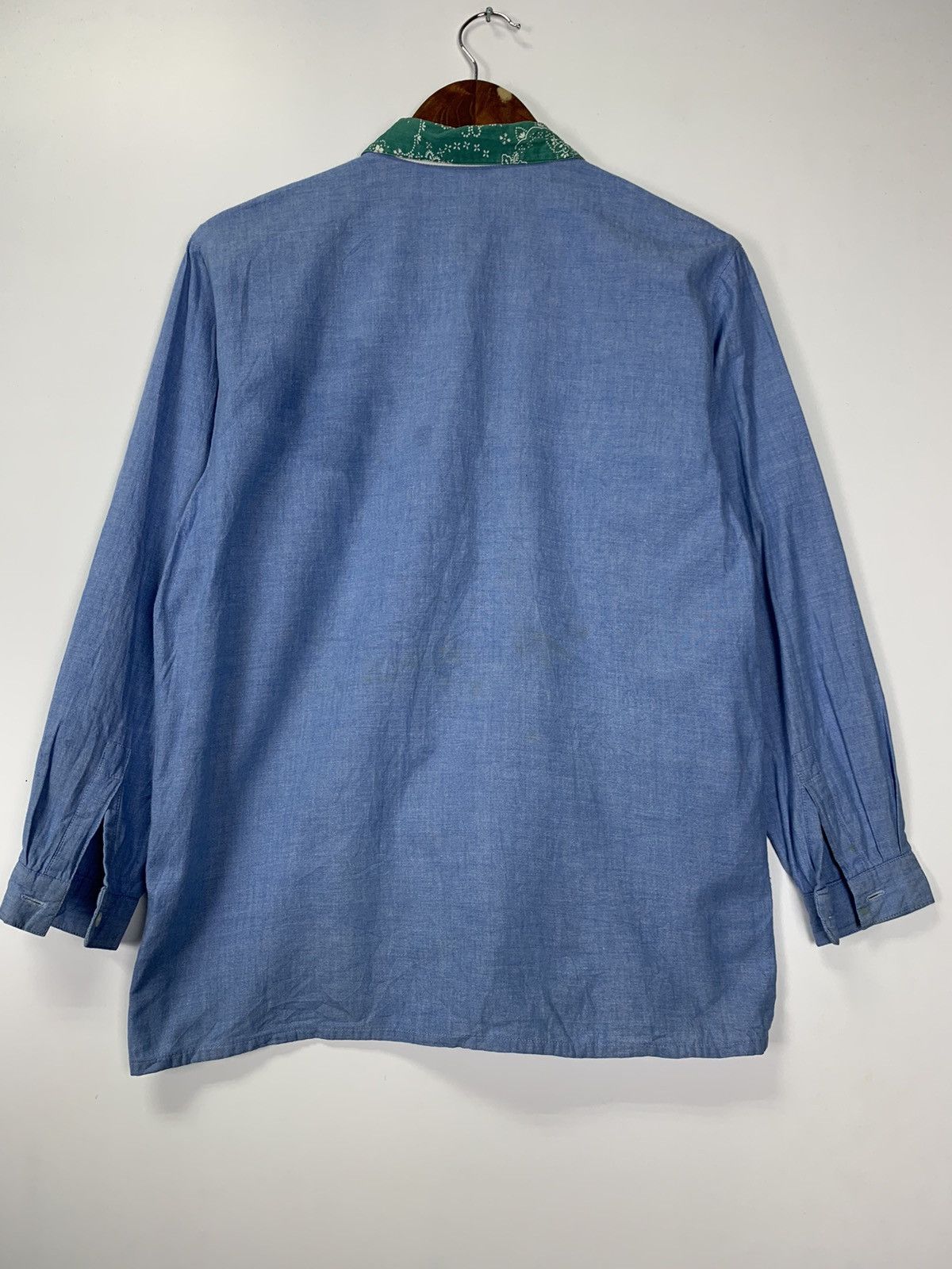 Japanese Brand Vintage Denim Button up Size US S / EU 44-46 / 1 - 8 Thumbnail