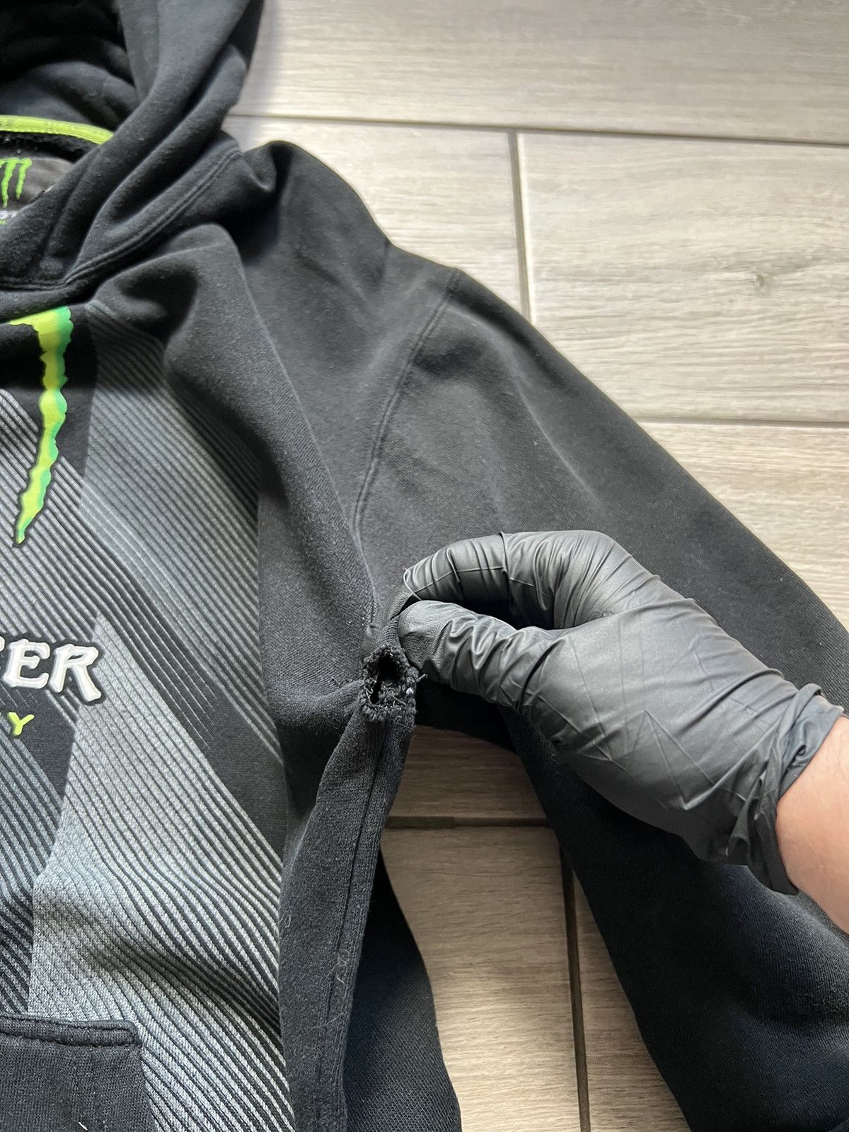 Affliction × JNCO × Vintage Y2k Affliction Fox Racing Monster Hype Energy Hoodie Size US M / EU 48-50 / 2 - 8 Thumbnail