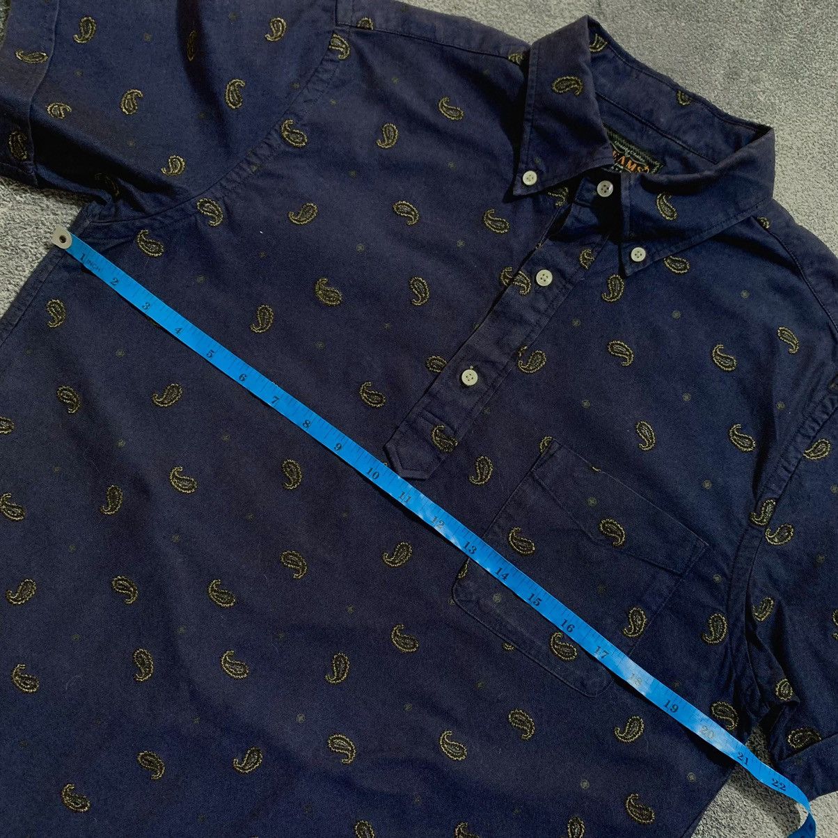 Beams Plus 🔥Beams plus Japan Paisley embroidery poloshirt Size US M / EU 48-50 / 2 - 11 Thumbnail